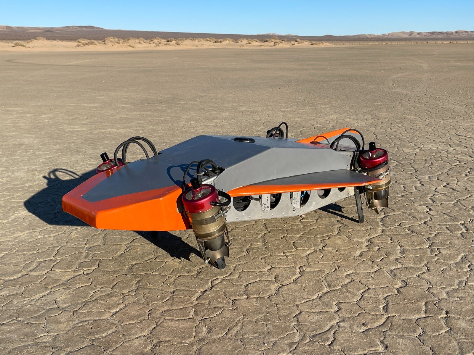 Mayman Aerospace's new Speeder Micro VTOL air utility vehicle.