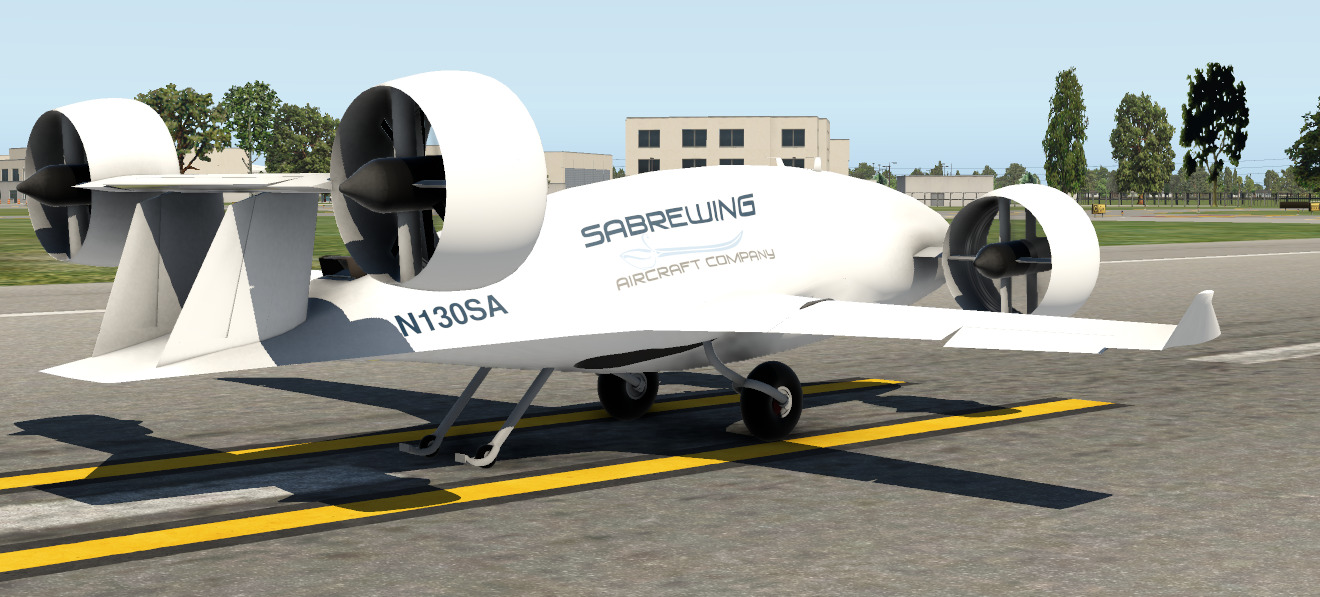 Sabrewing Rhaegal cargo eVTOL aircraft