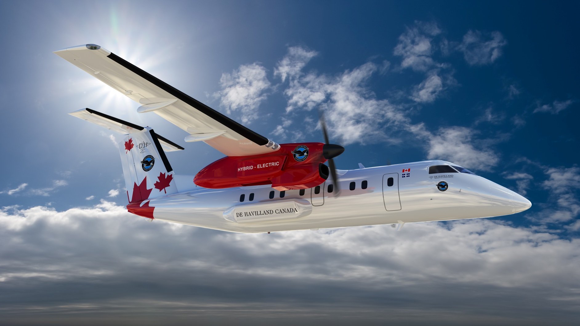 Pratt & Whitney Canada's Dash 8 hybrid-electric demonstrator