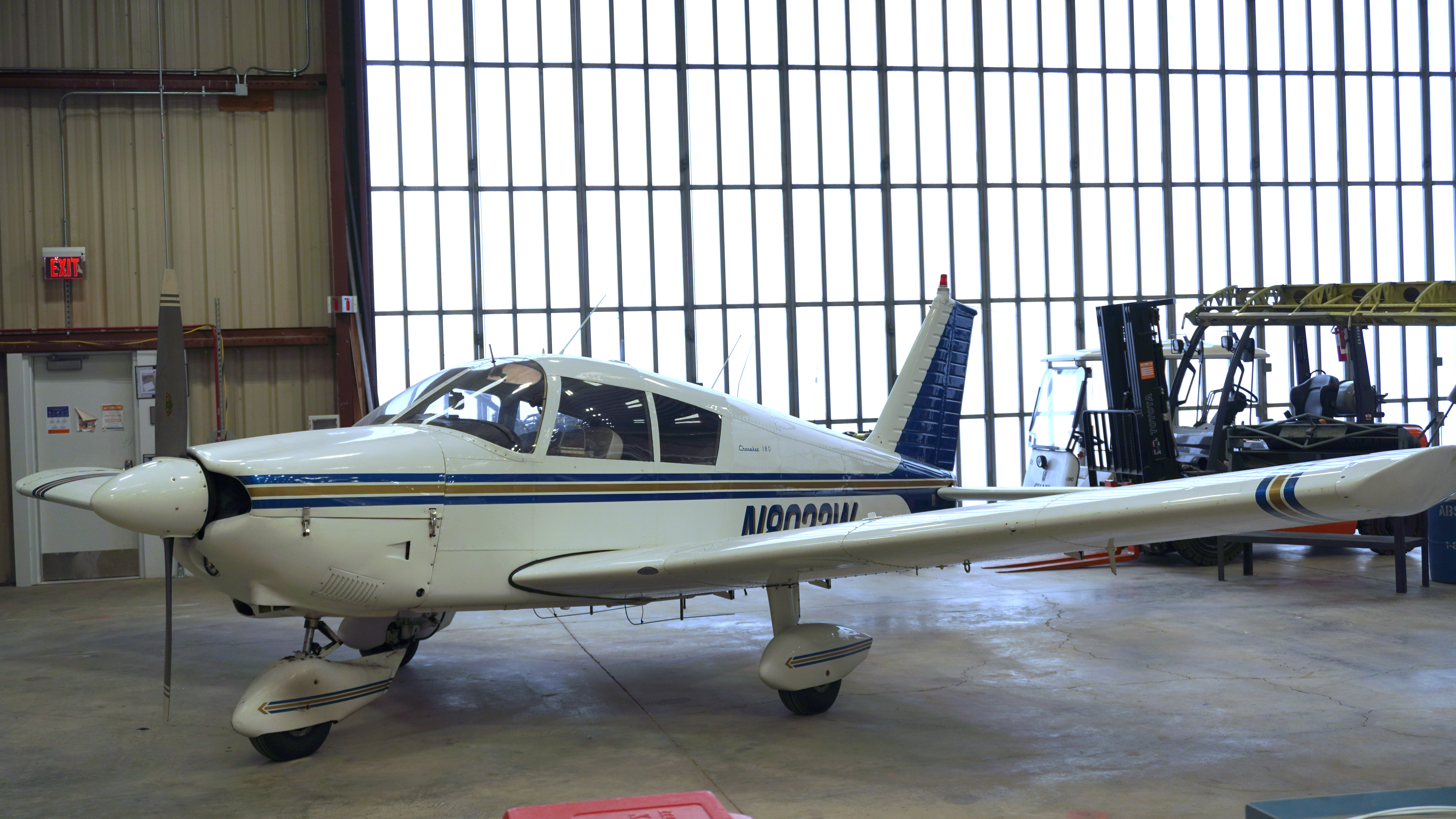 Hydroplane's demonstrator aircraft.