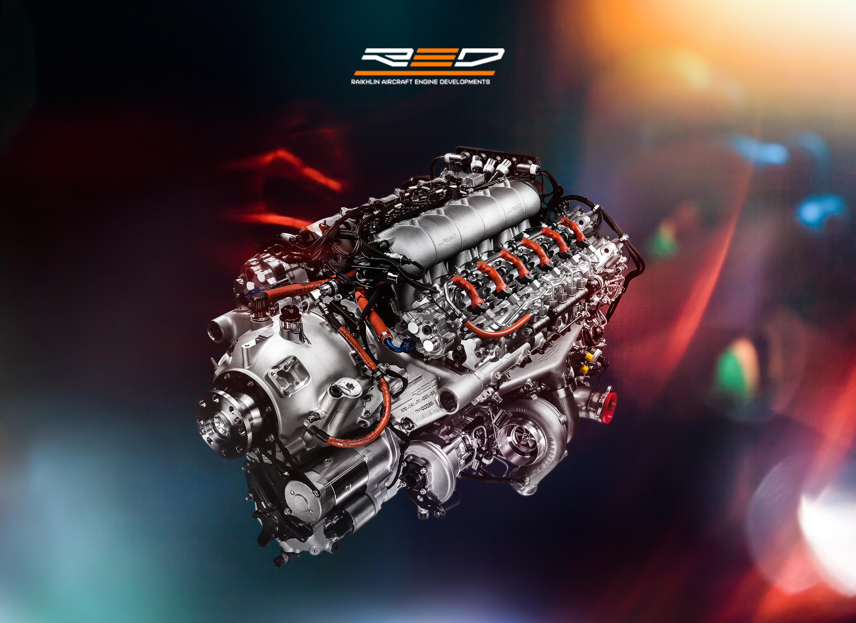 RED Aircraft A03 piston engine