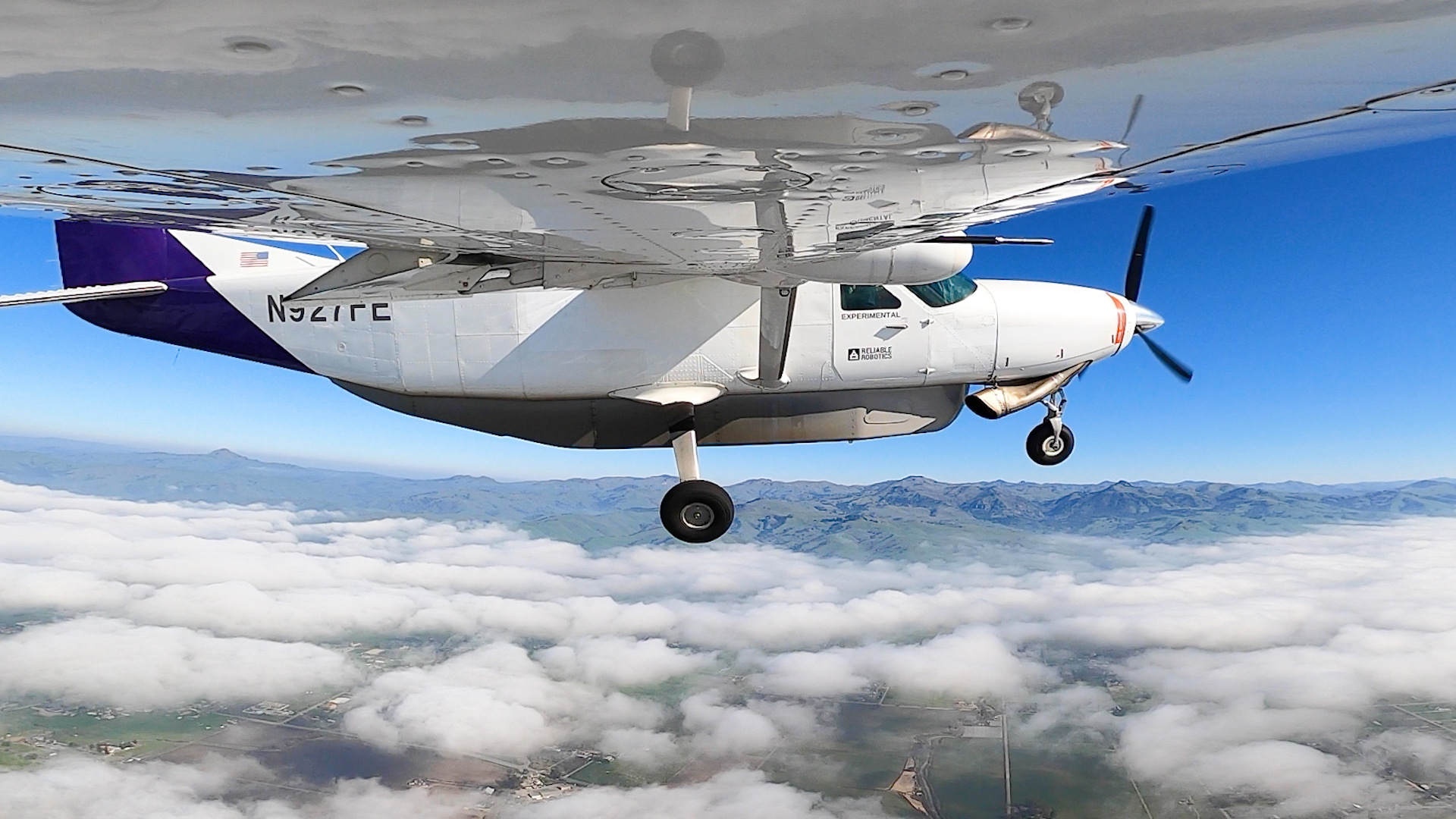 Reliable Robotics is using a Cessna Caravan aircraft to develop its autopilot.