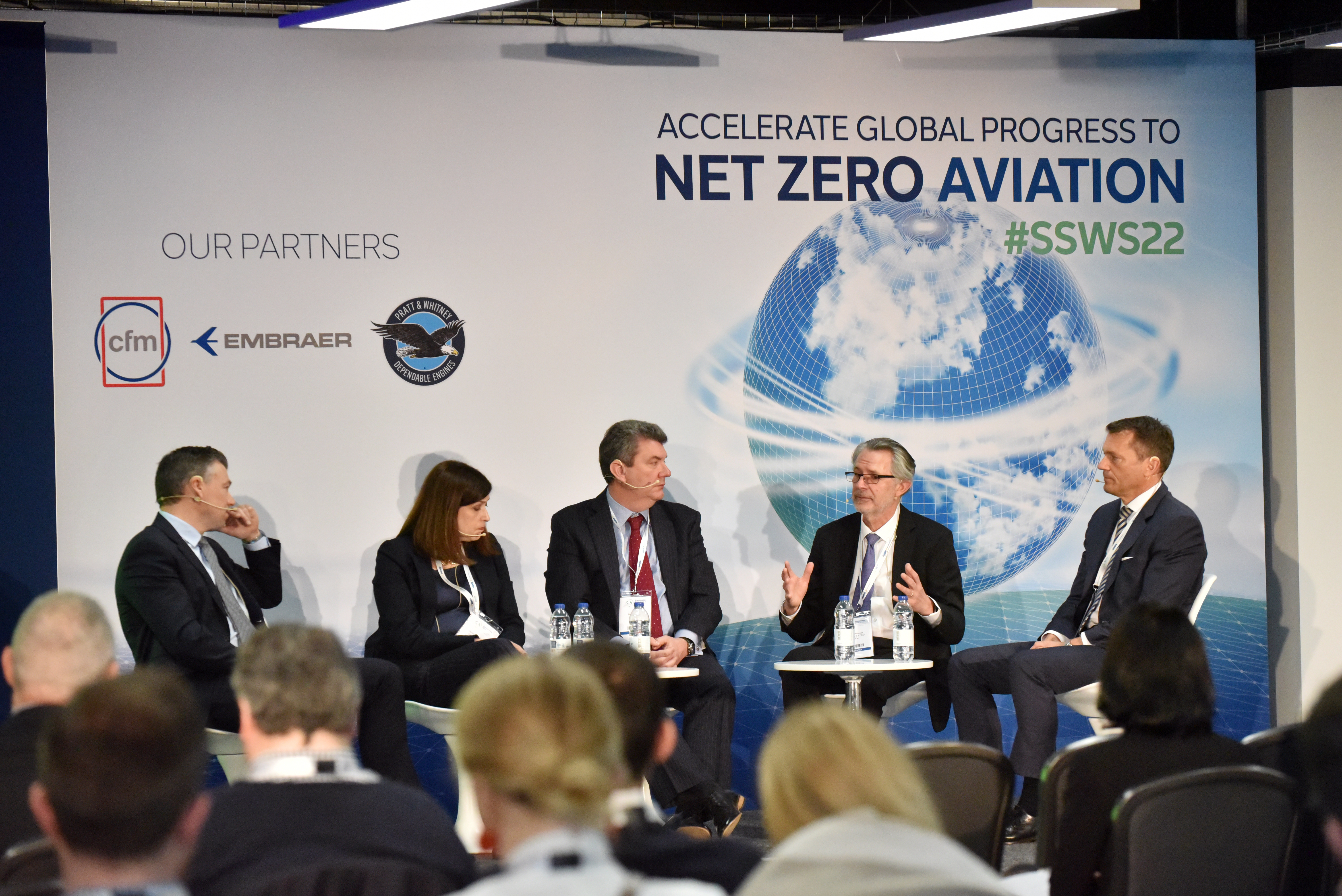 Sustainable Skies 2022 conference in Farnborough, UK.