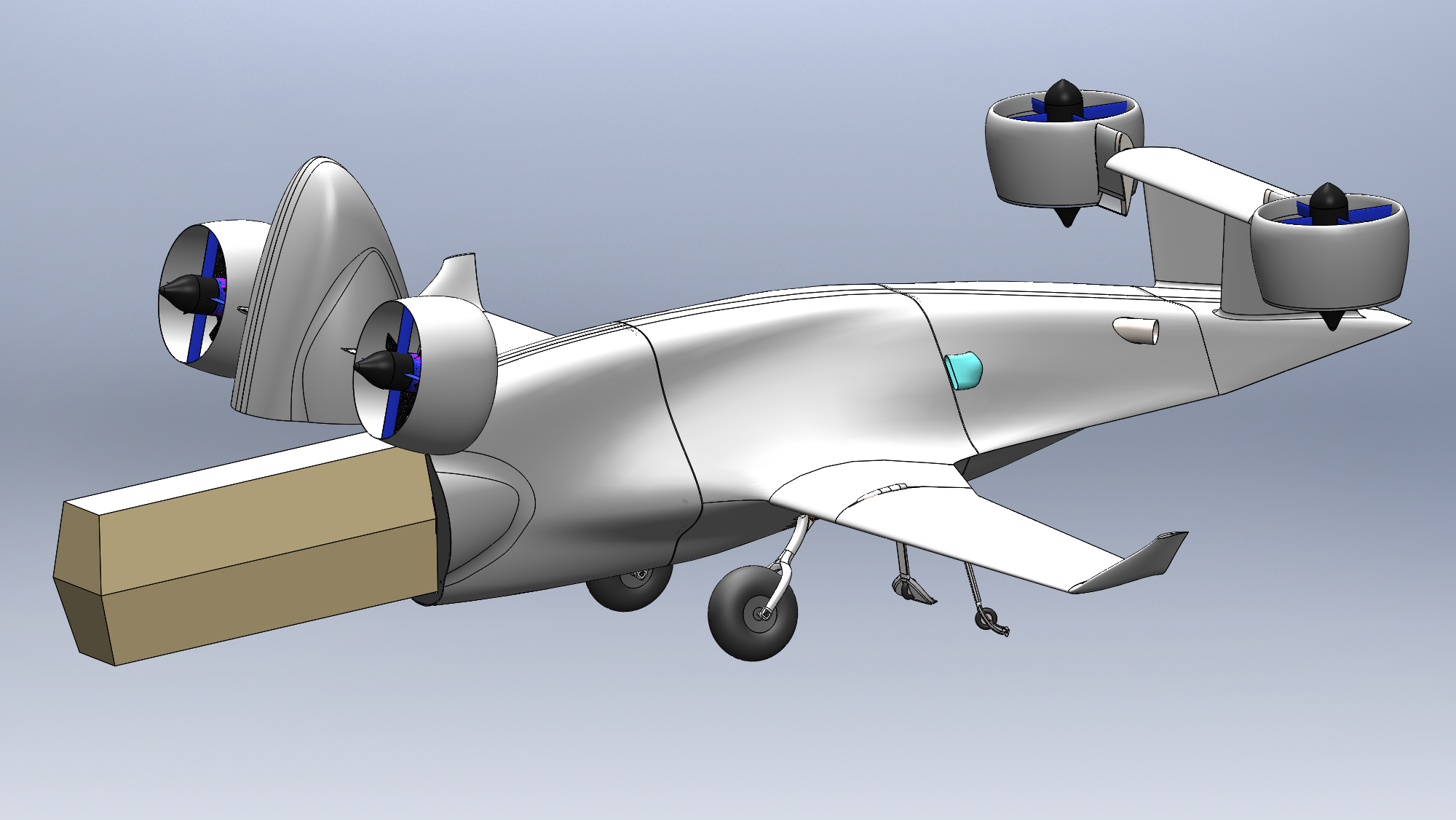 Sabrewing Rhaegal cargo eVTOL aircraft