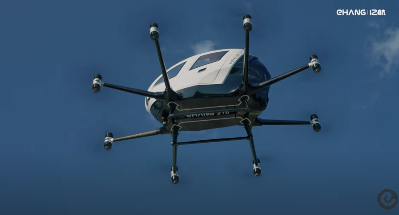 EHang says it has made over 30,000 test flights with its EH216-S eVTOL aircraft.