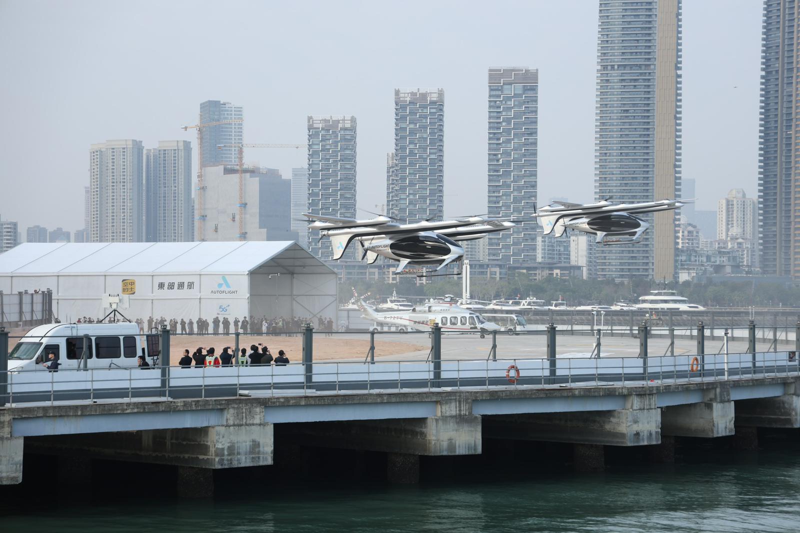 AutoFlight is demonstrating what it views as likely early use cases for its Prosperity eVTOL aircraft in China.