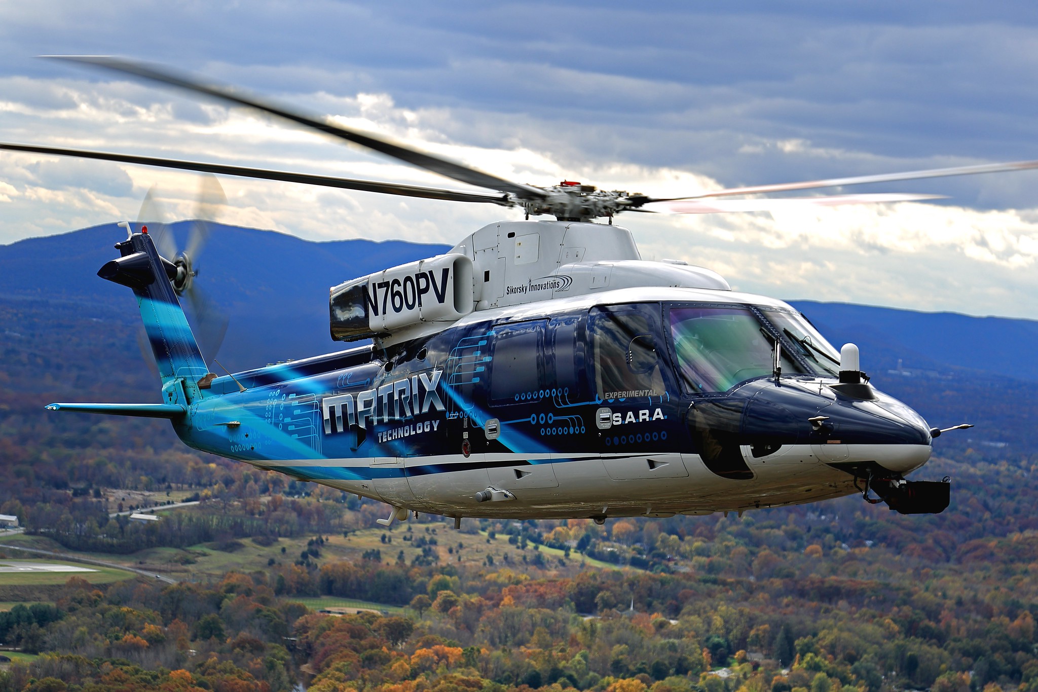 Sikorsky Matrix technology platform for helicopters.