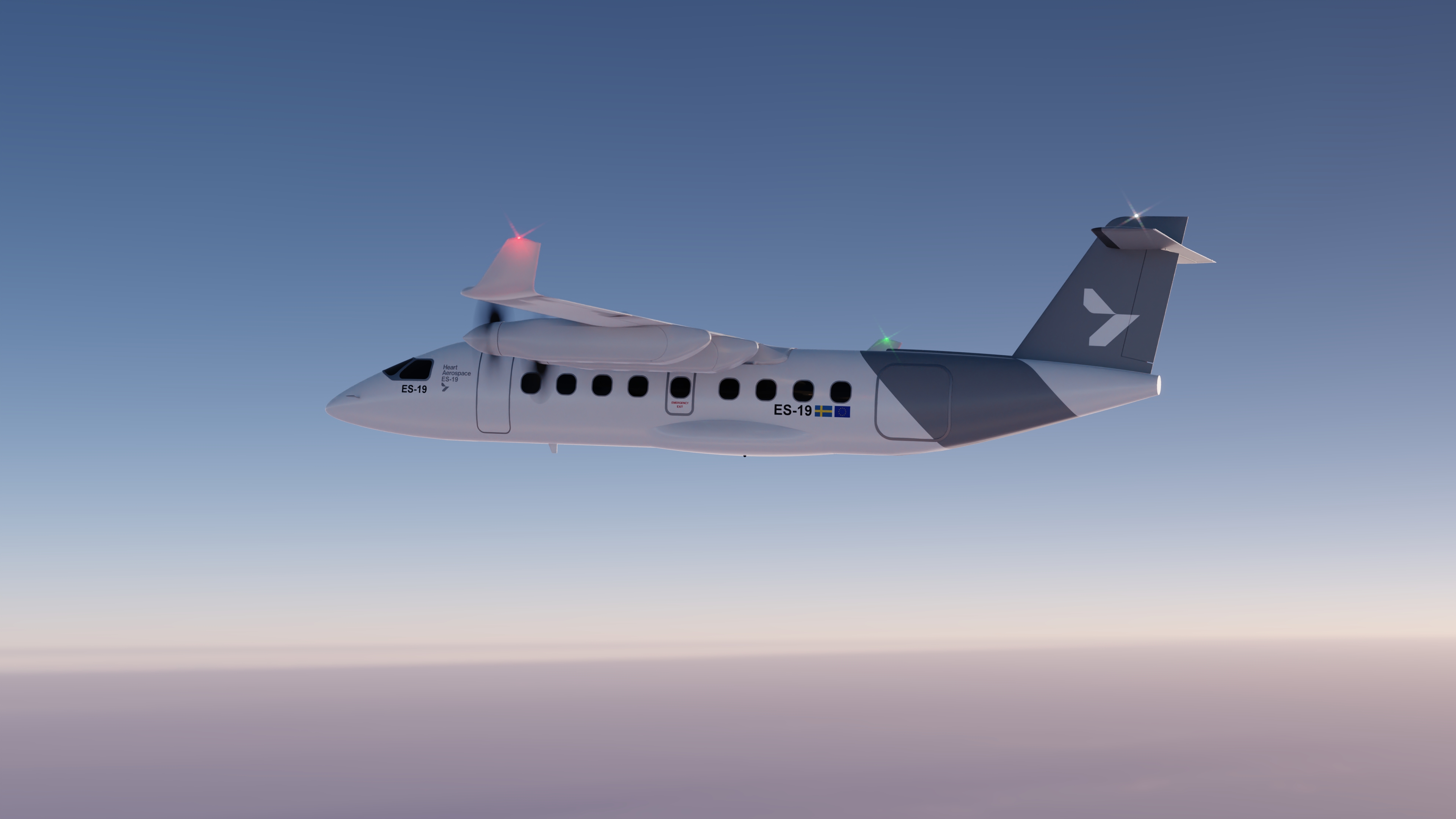 Heart Aerospace ES-19 electric regional airliner