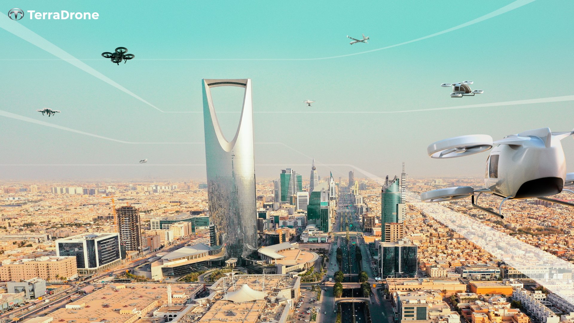 Saudi Arabia seems advanced air mobility, including drone and eVTOL aircraft operations, as a path to diversifying its economy.