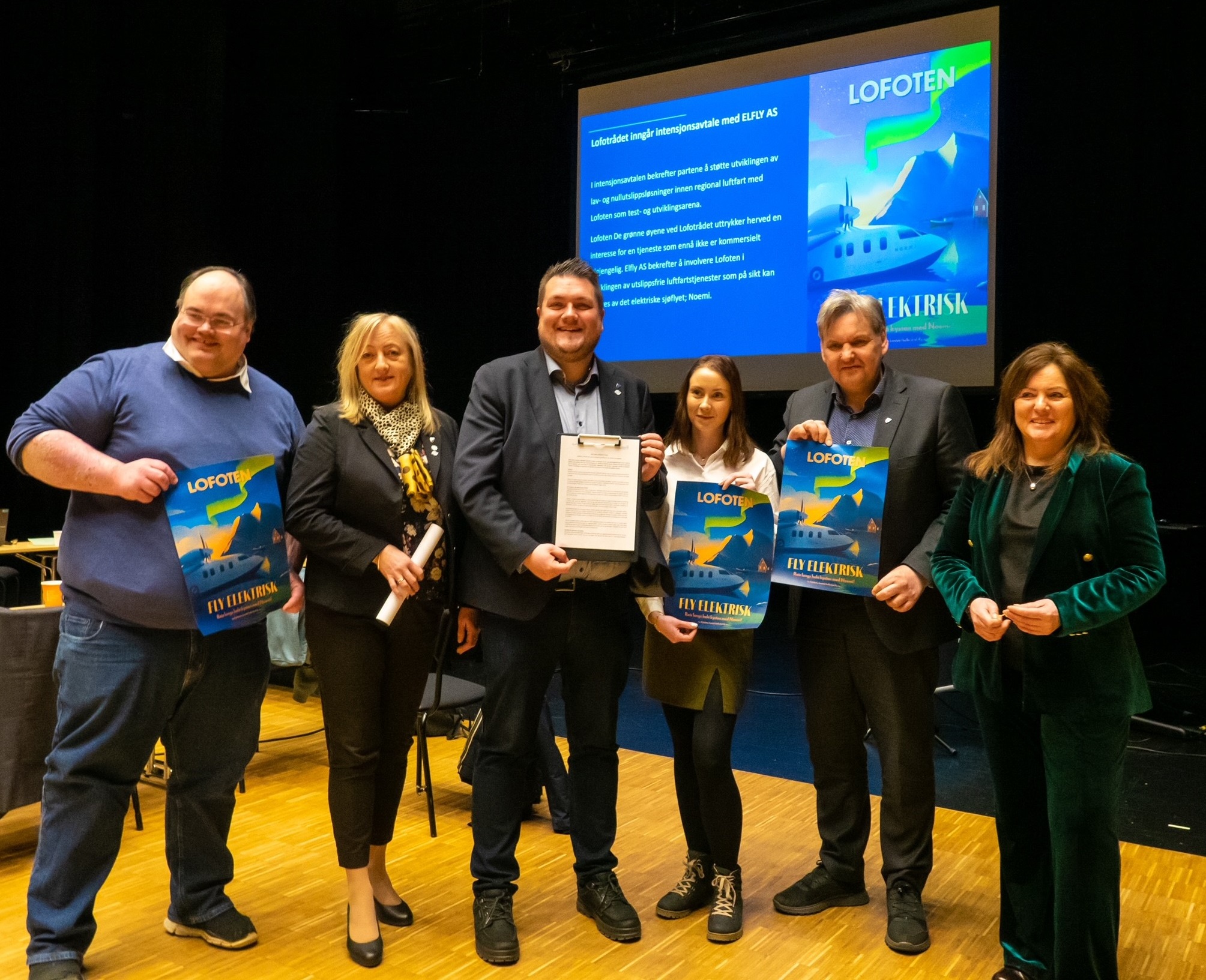 Community leaders from the Lofoten islands in Norway