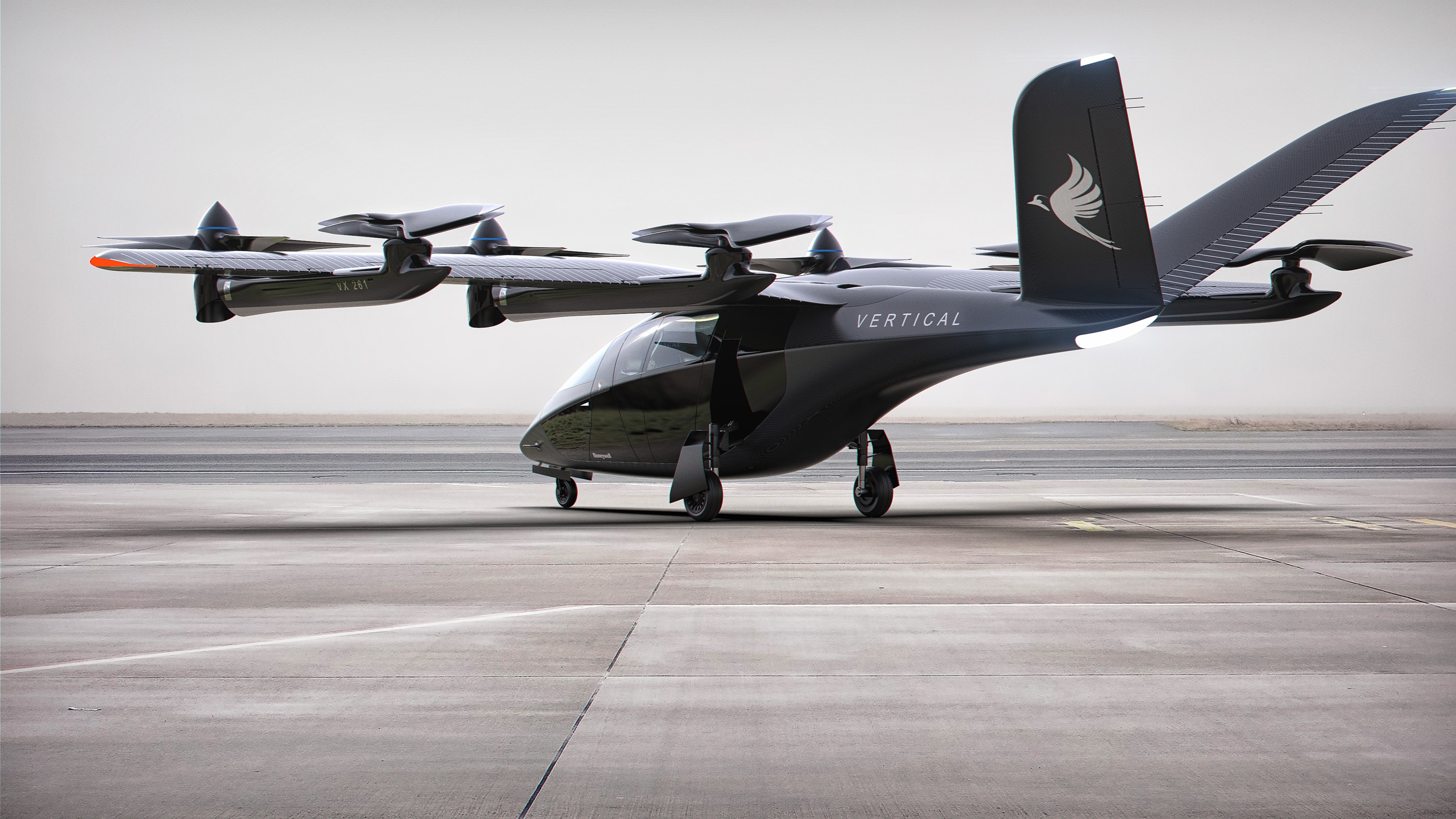 Vertical Aerospace VA-X4 eVTOL aircraft will carry four passengers.