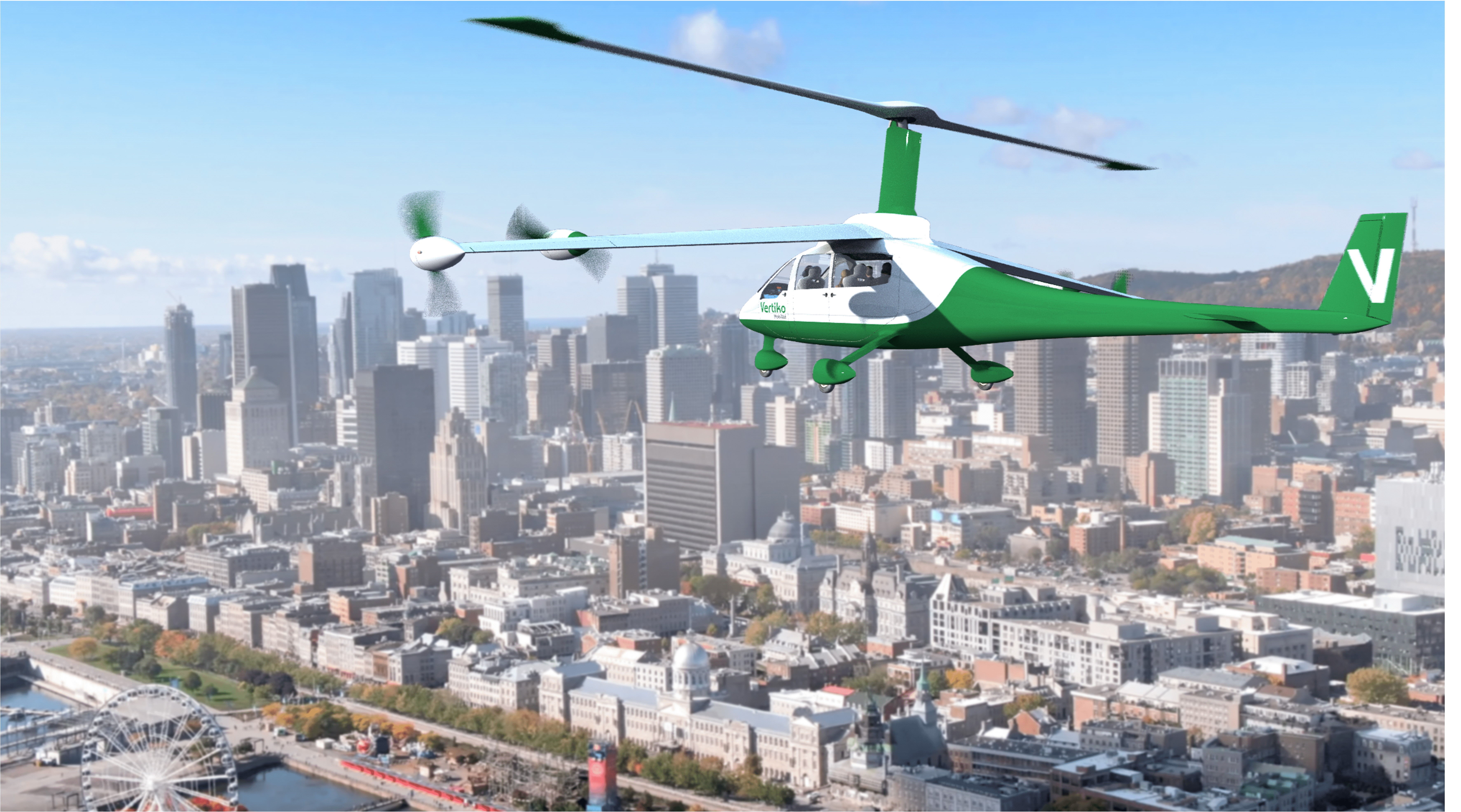 Jaunt's Journey eVTOL aircraft could operate taxi services in Montreal.