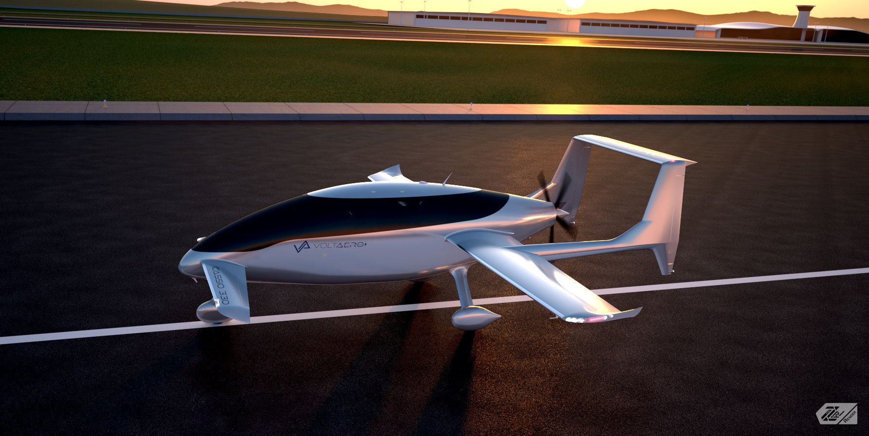 VoltAero Cassio hybrid-electric aircraft.