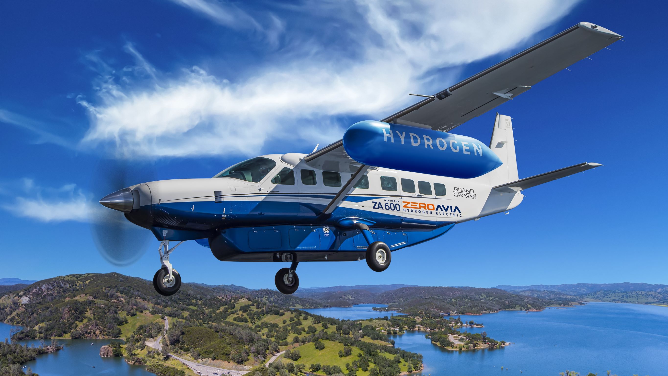 ZeroAvia and Textron aim to convert the Cessna Grand Caravan to hydrogen propulsion.