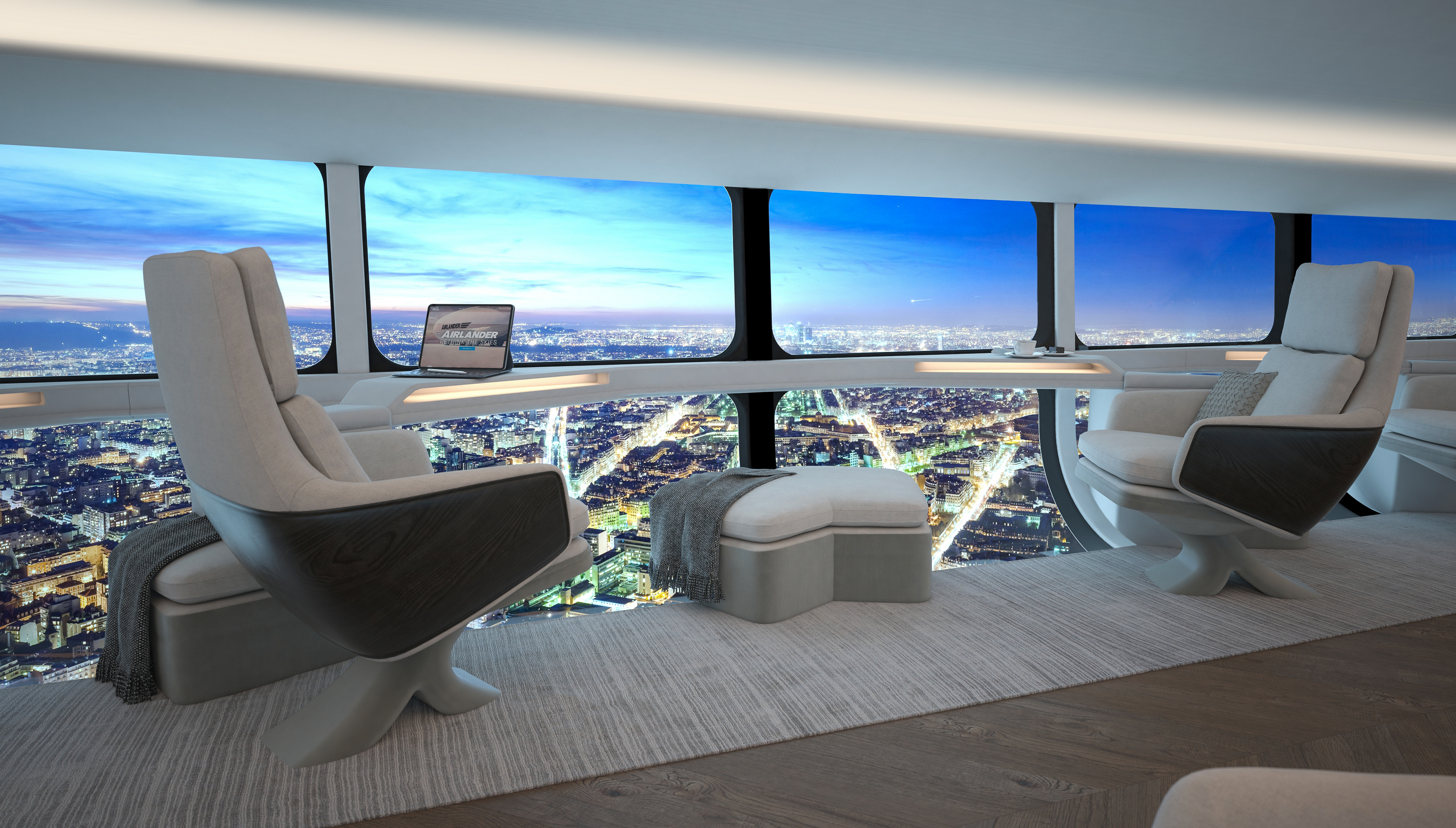 Hybrid Air Vehicles Airlander 10 cabin