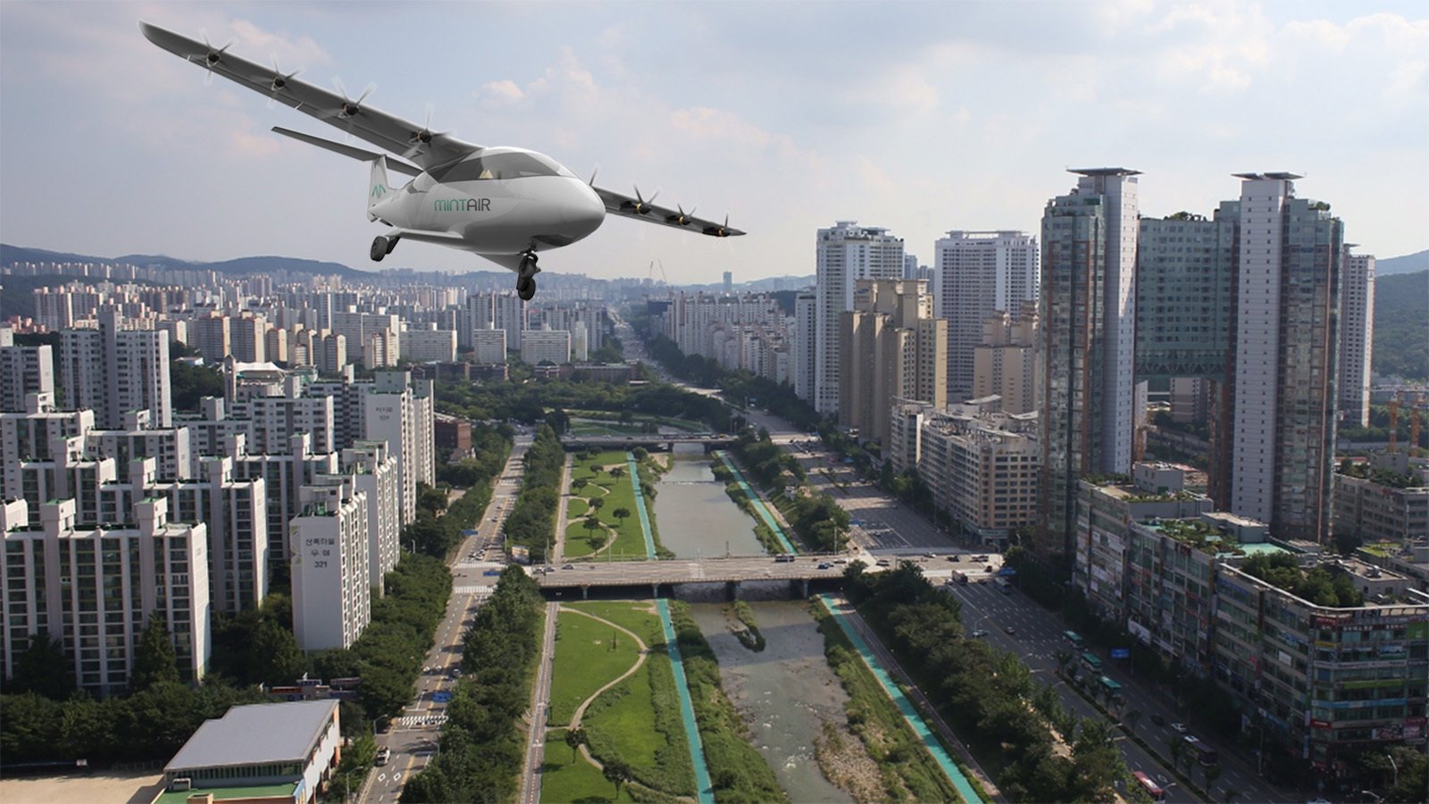 South Korea's MintAir plans to operate Electra's eSTOL aircraft from a base at Seongnam City at the heart of Korea's high-tech industry.