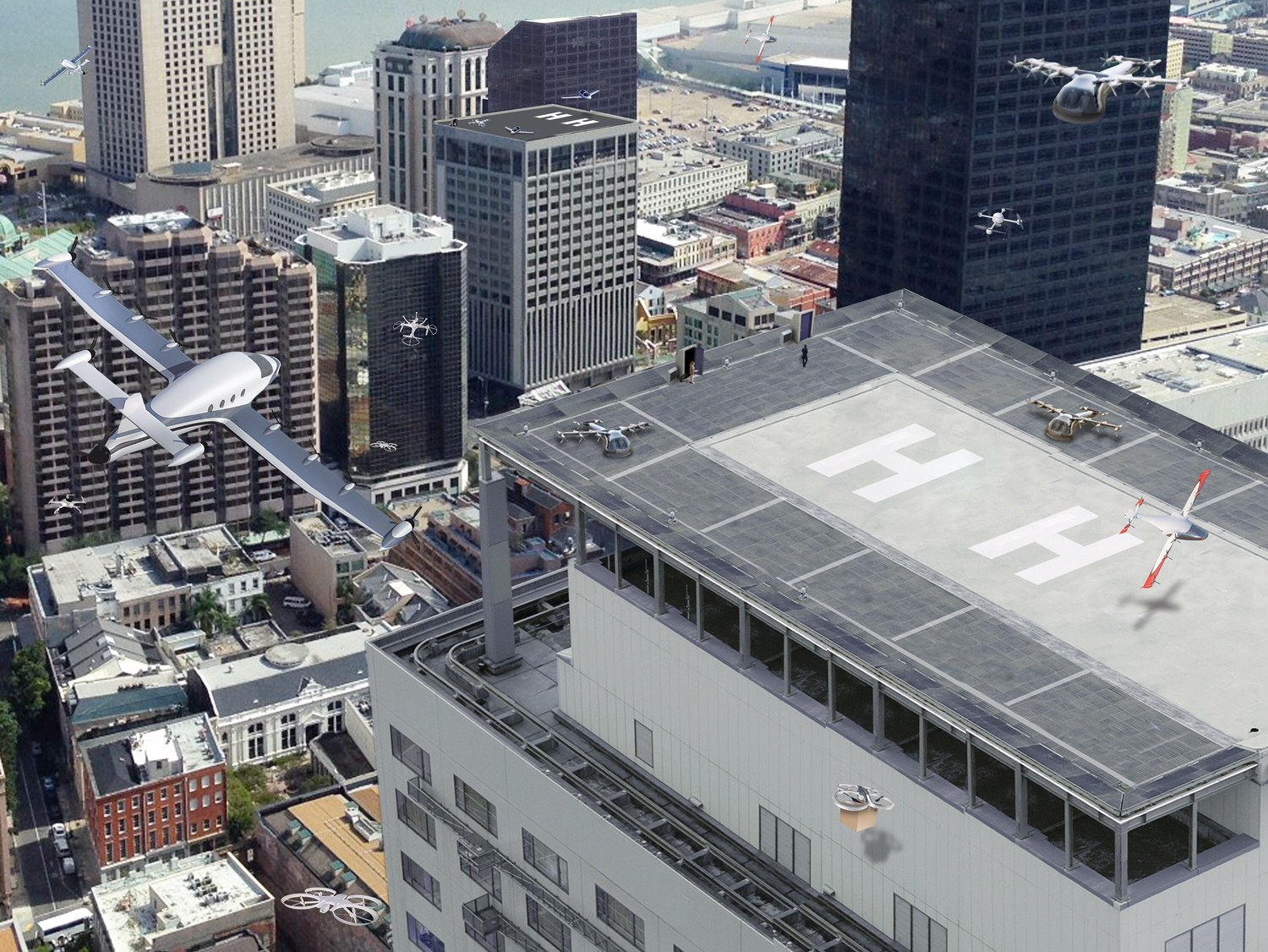 NASA has been evaluating how urban air mobility operations could achieve a high degree of automation.