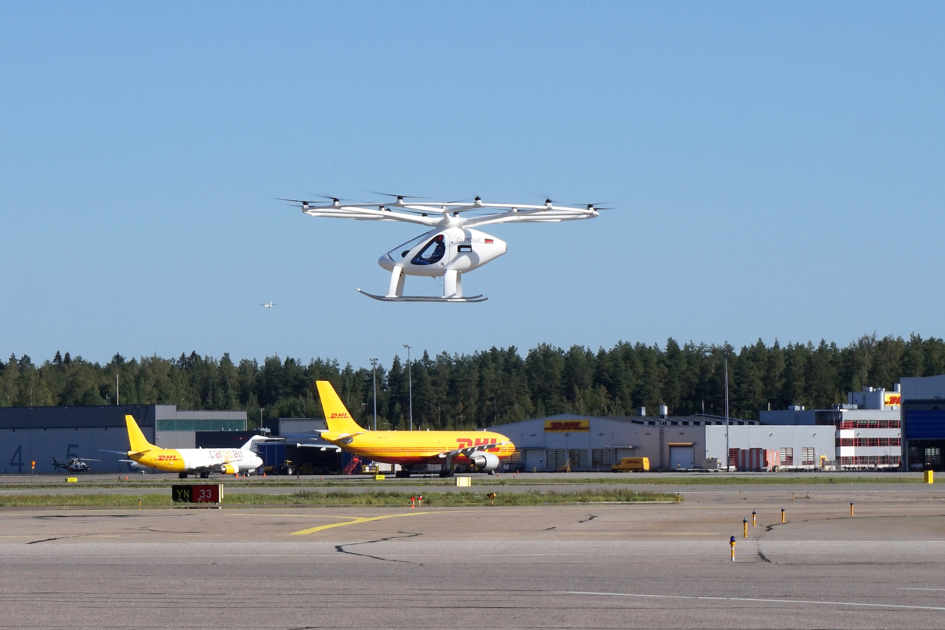 Volocopter 2X eVTOL aircraft