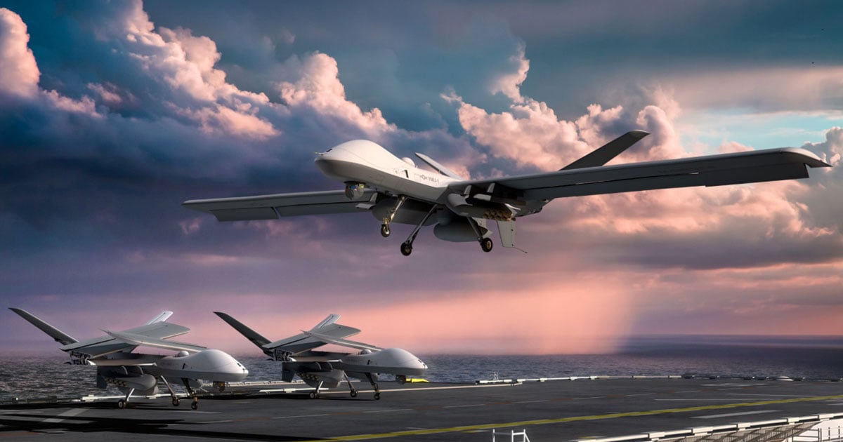 TRISHUL: General Atomics MQ-9B Sky Guardian & Sea Guardian MALE