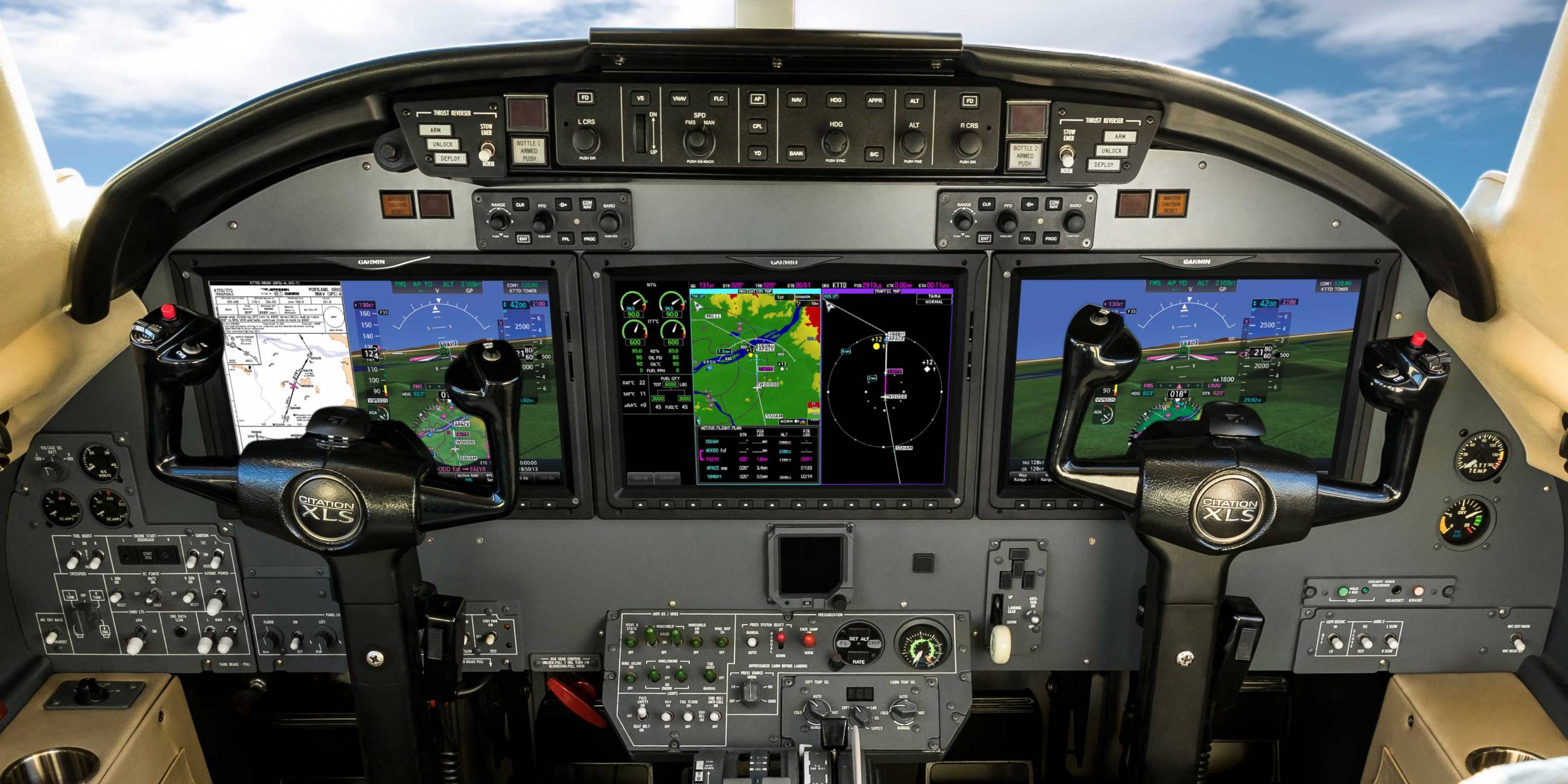 Garmin G5000 Citation Excel business jet avionics