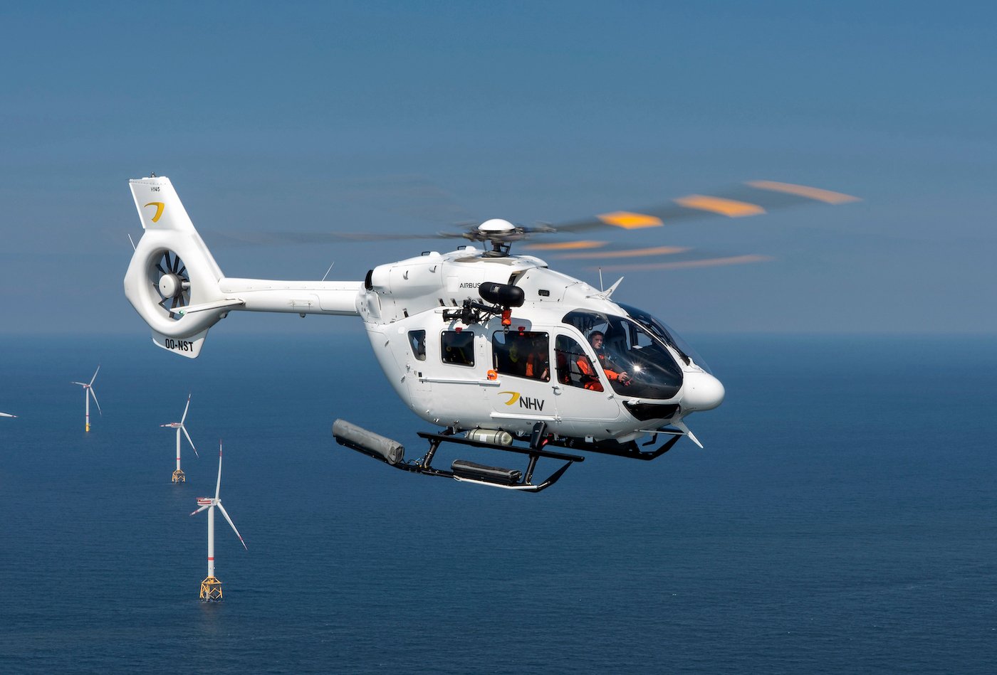 Airbus Helicopters H145 twin-engine helicopter.