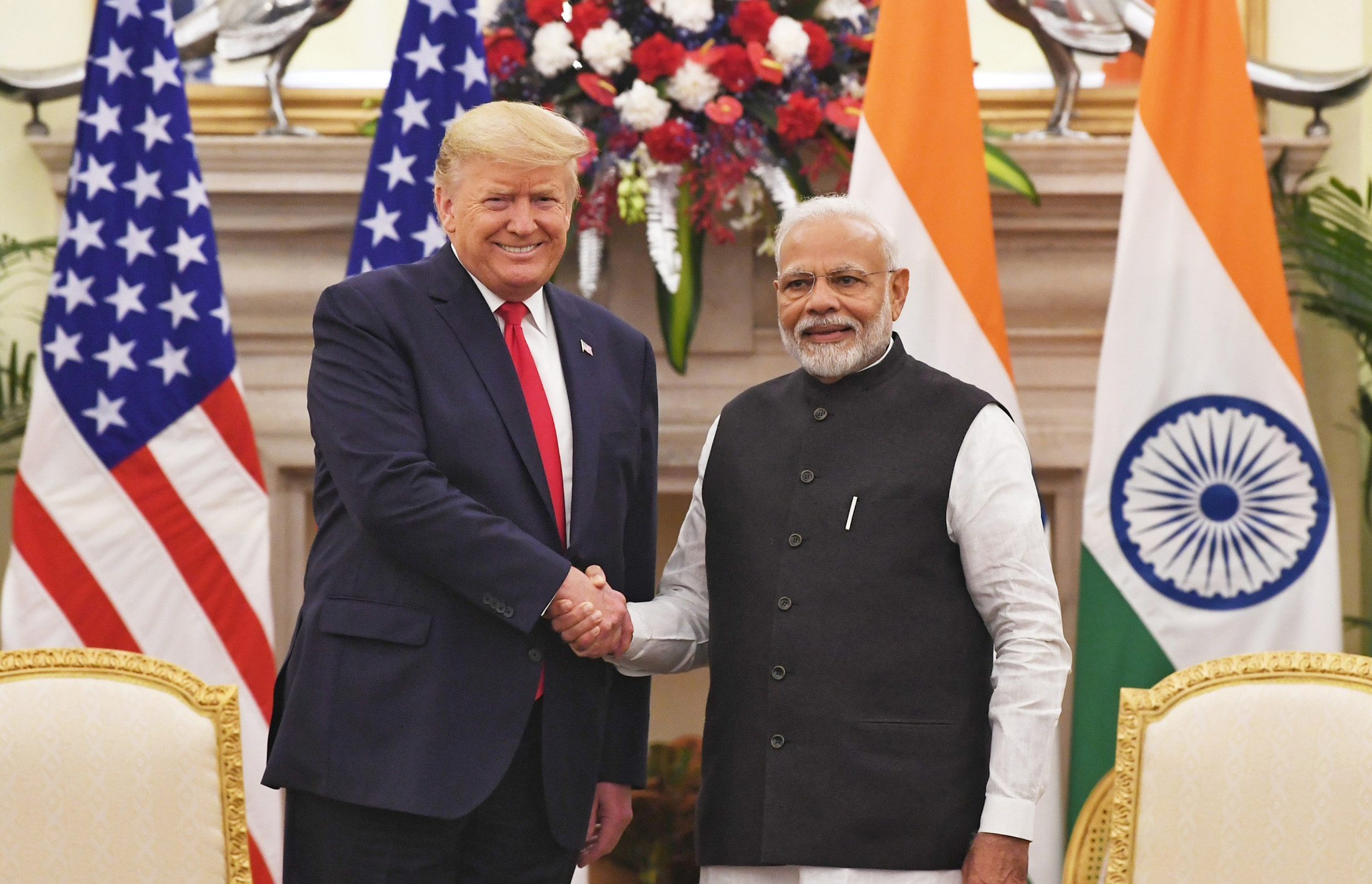 President Trump in India