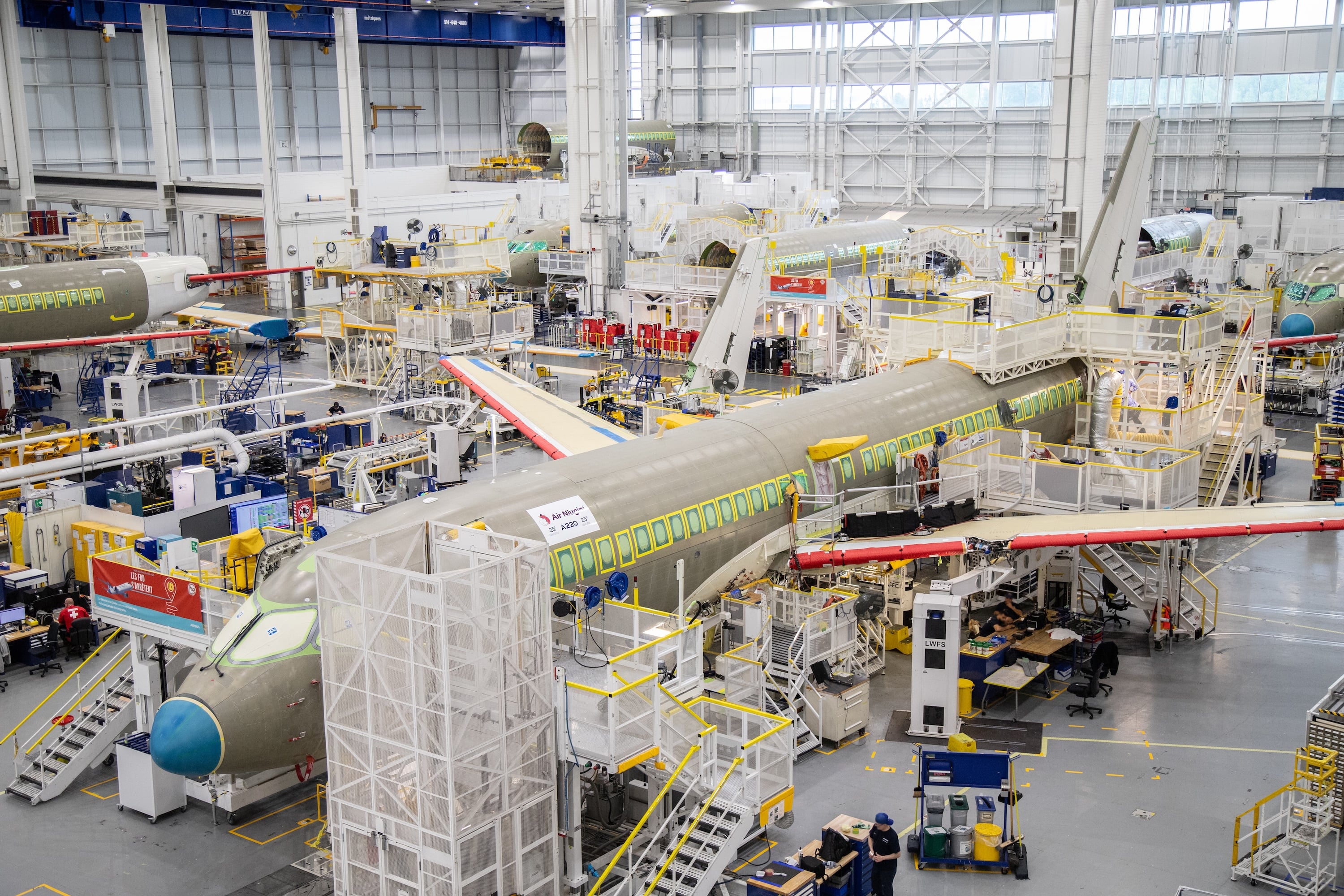 A220 production line