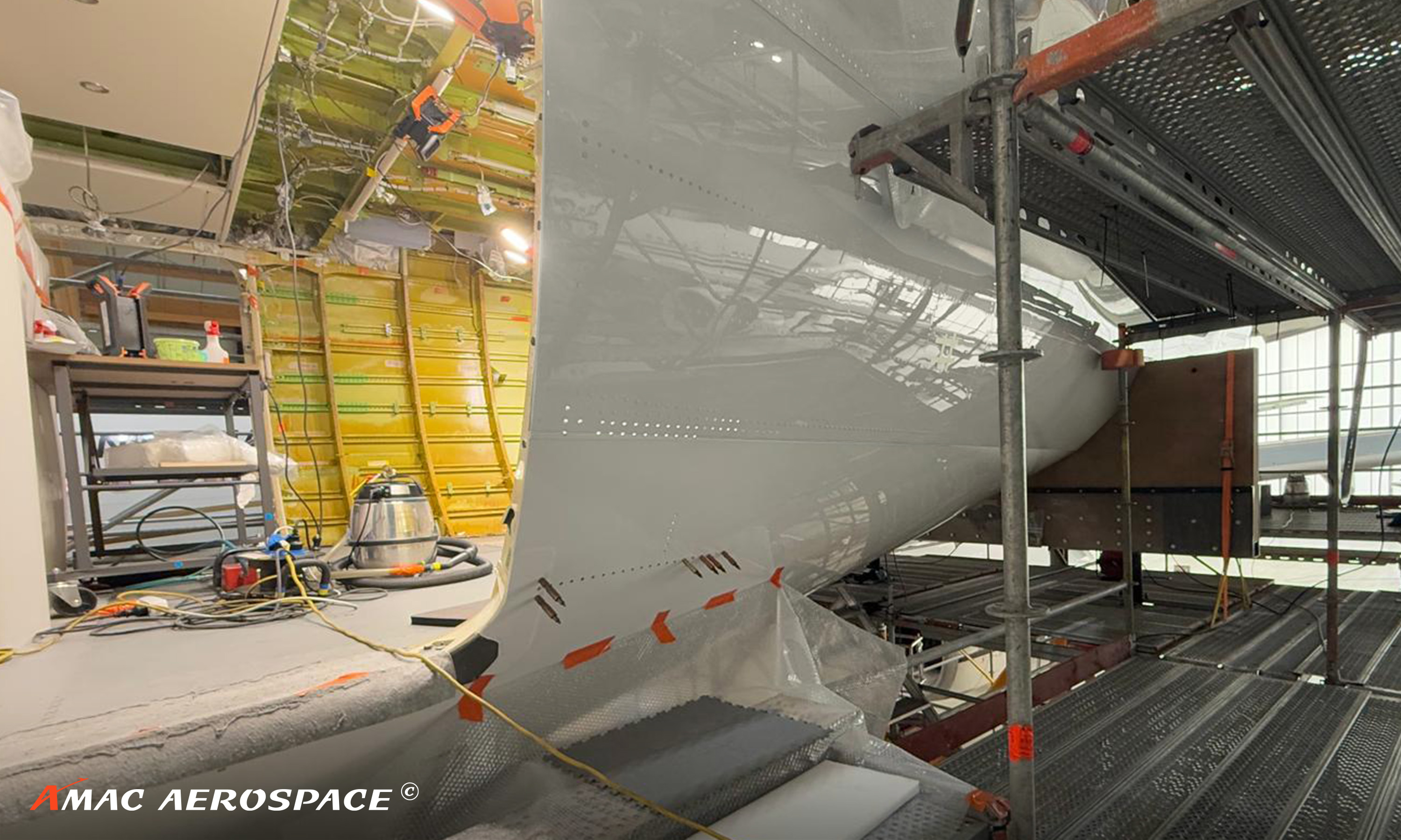 AMAC repairs Boeing 747 stringer cracks