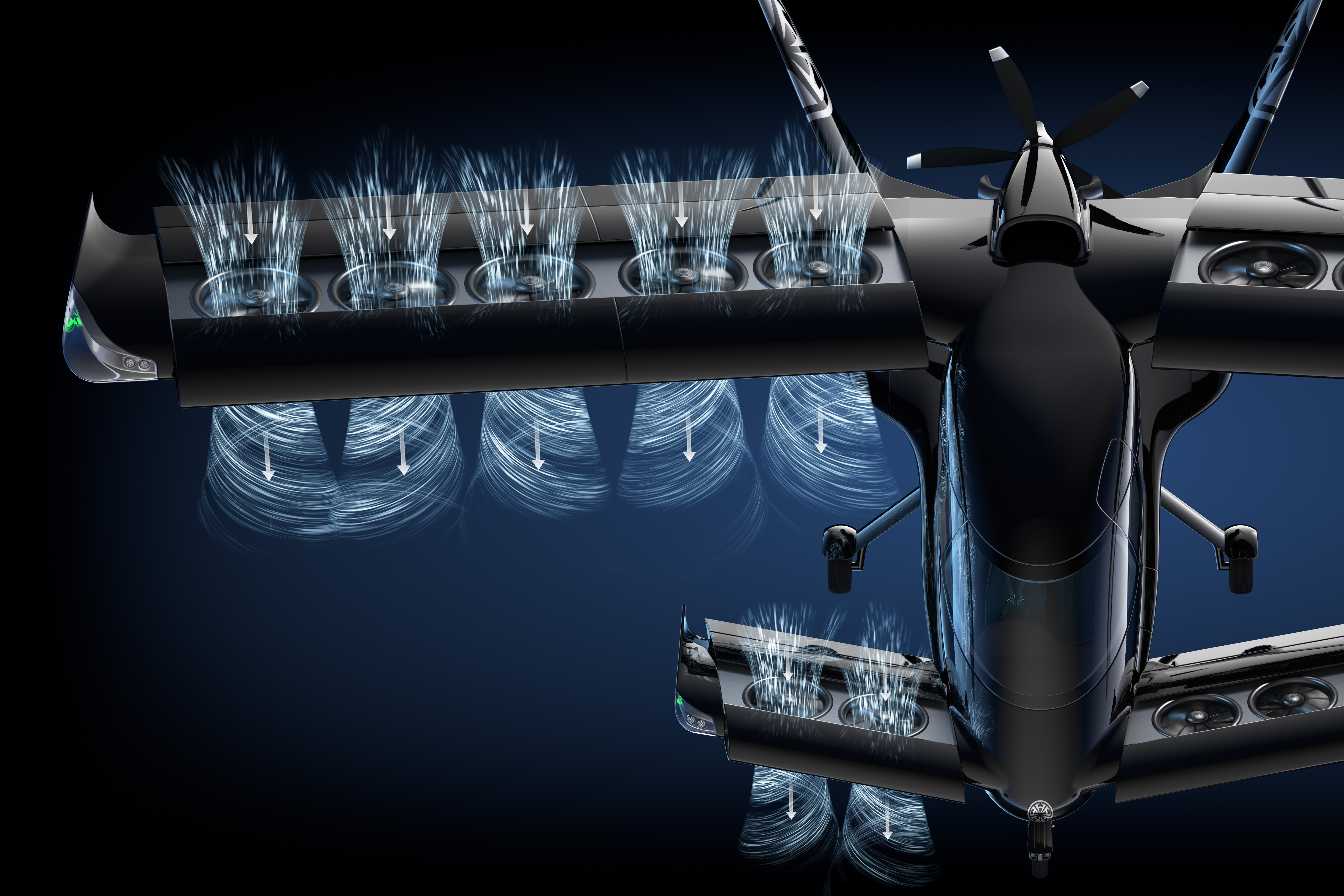 Horizon Cavorite X7 VTOL ducted fan wings