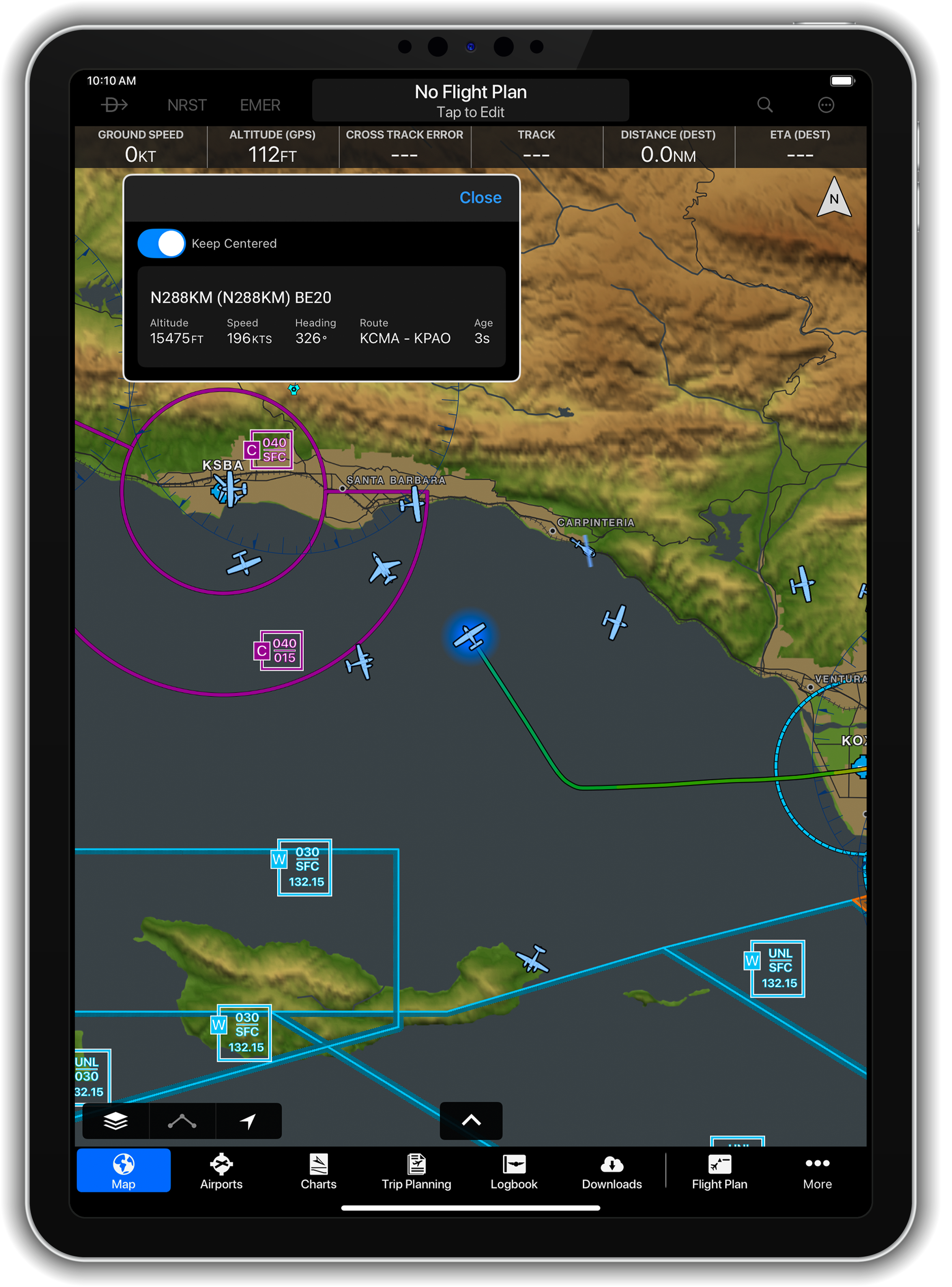 Garmin internet traffic