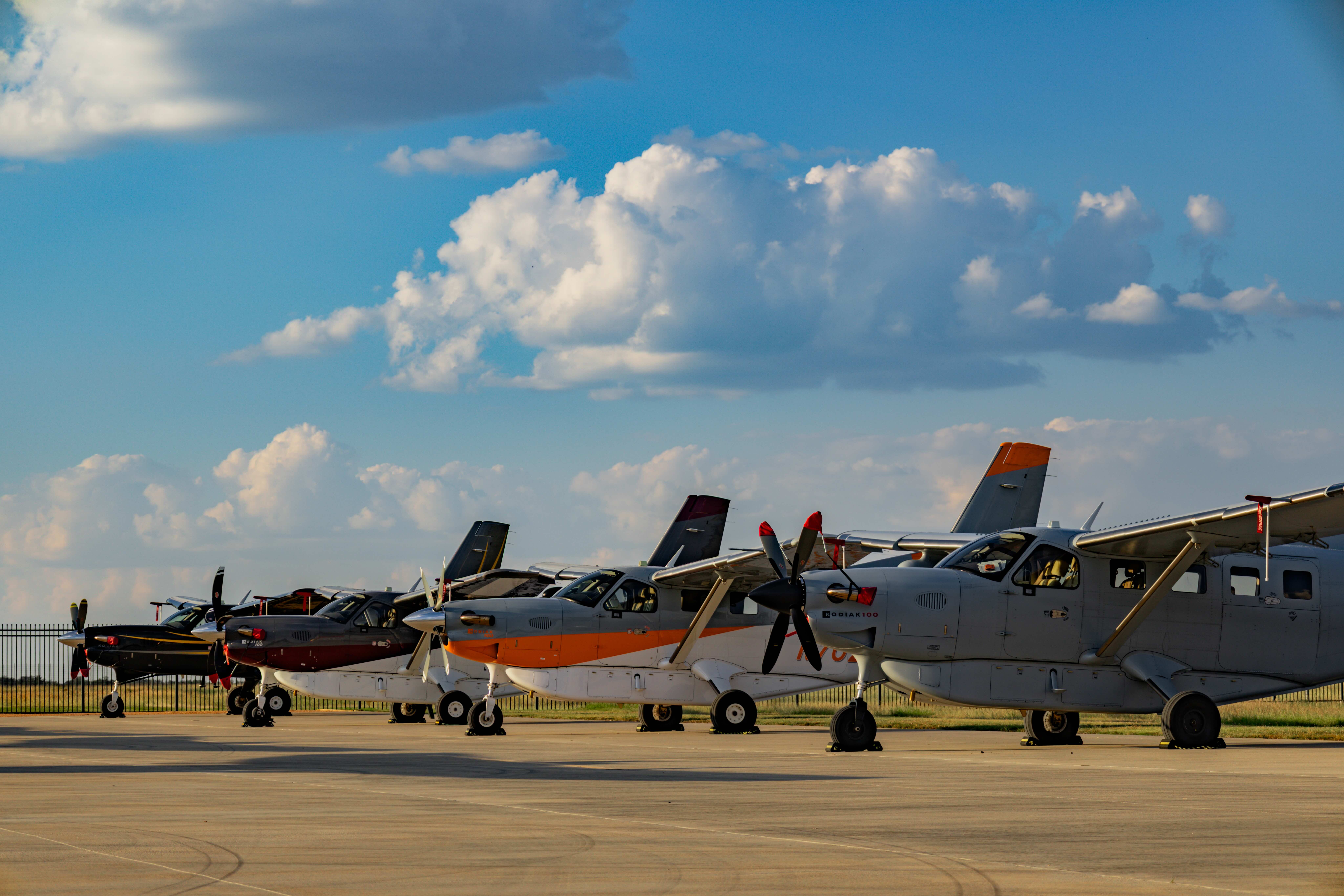 Kodiak airplanes at the KOPS event