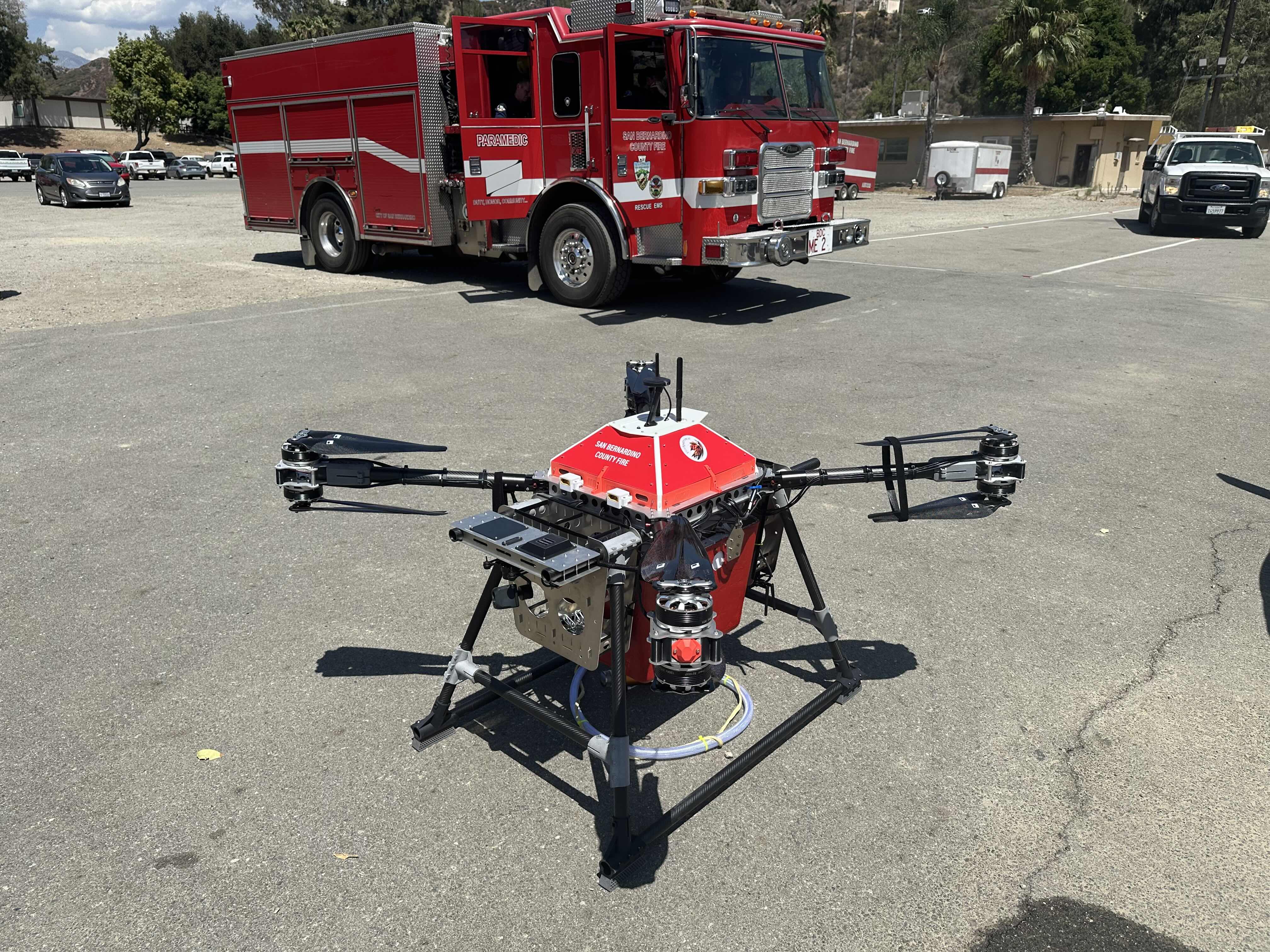 FireSparrow Mk10 Heavy-Lift drone