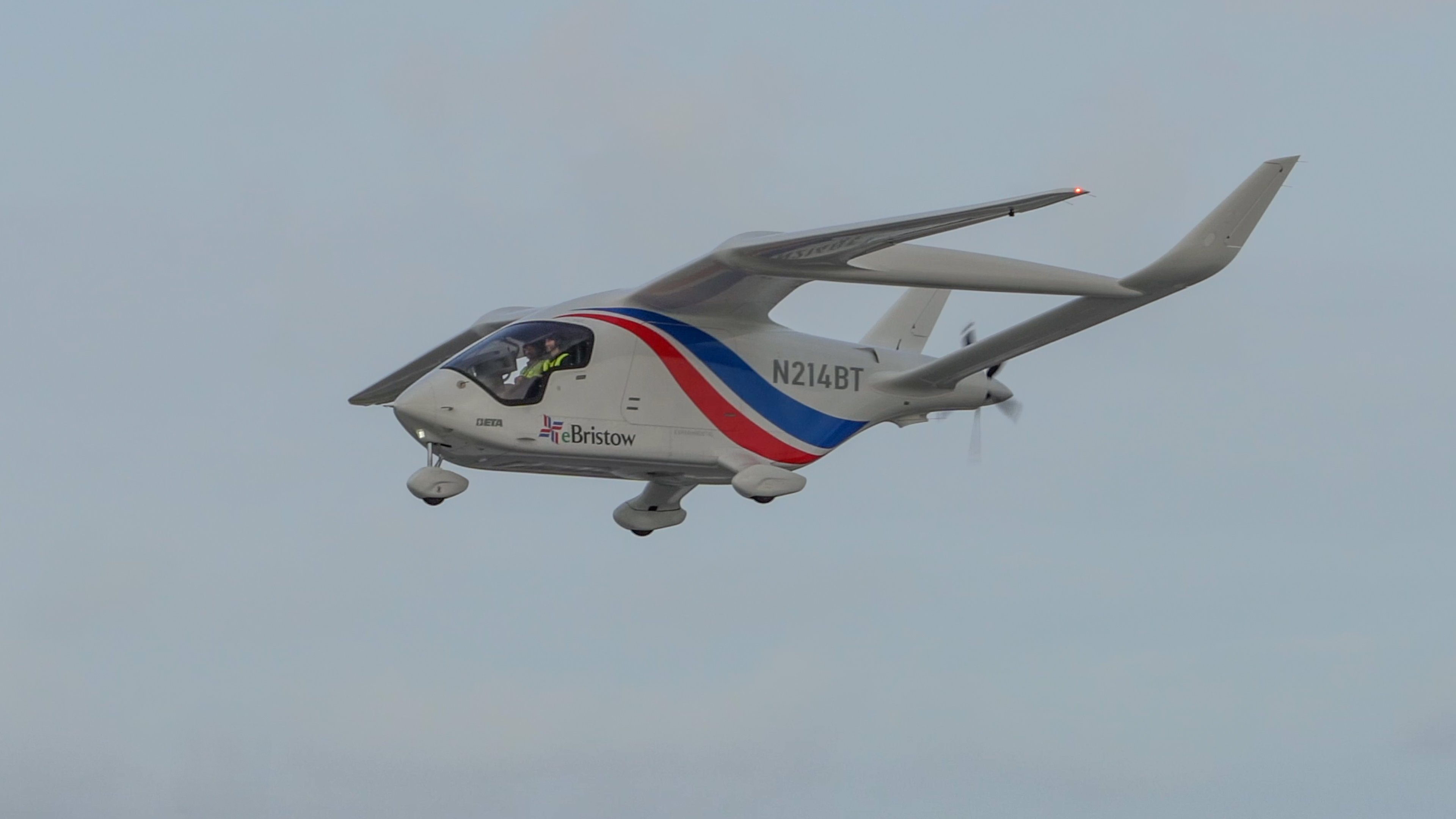Beta CX300 aircraft flying in Norway