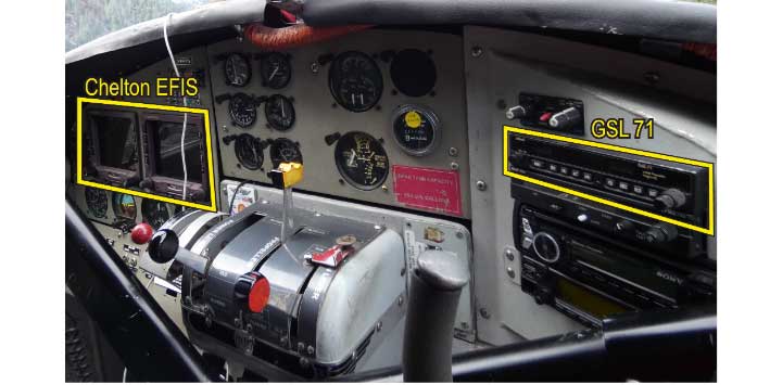 DHC-3 instrument panel