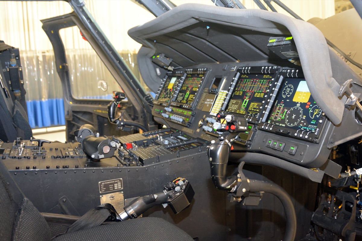 UH-60V cockpit