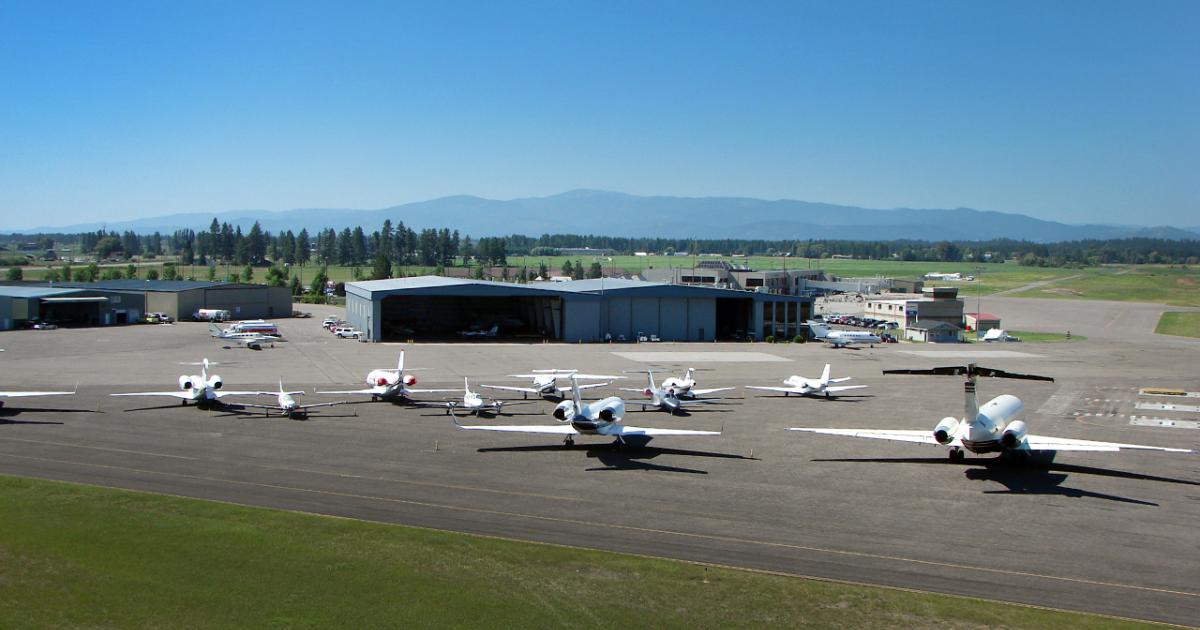 Atlantic Aviation FBO at Glacier Park International Airport (KGPI)