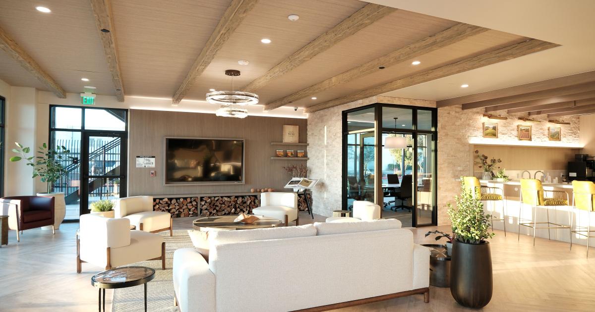 Skyservice Napa FBO interior