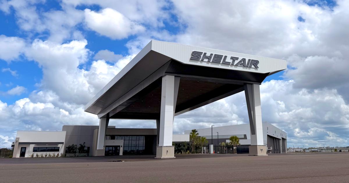 Sheltair Aviation debuts new FBO at Sarasota&ndash;Bradenton International Airport