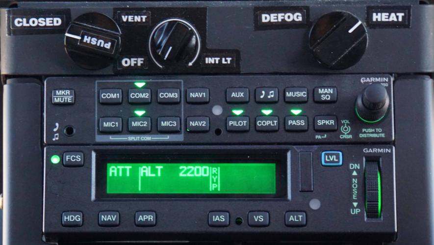 Garmin Autopilot Certified in Bell 505 Aviation International News