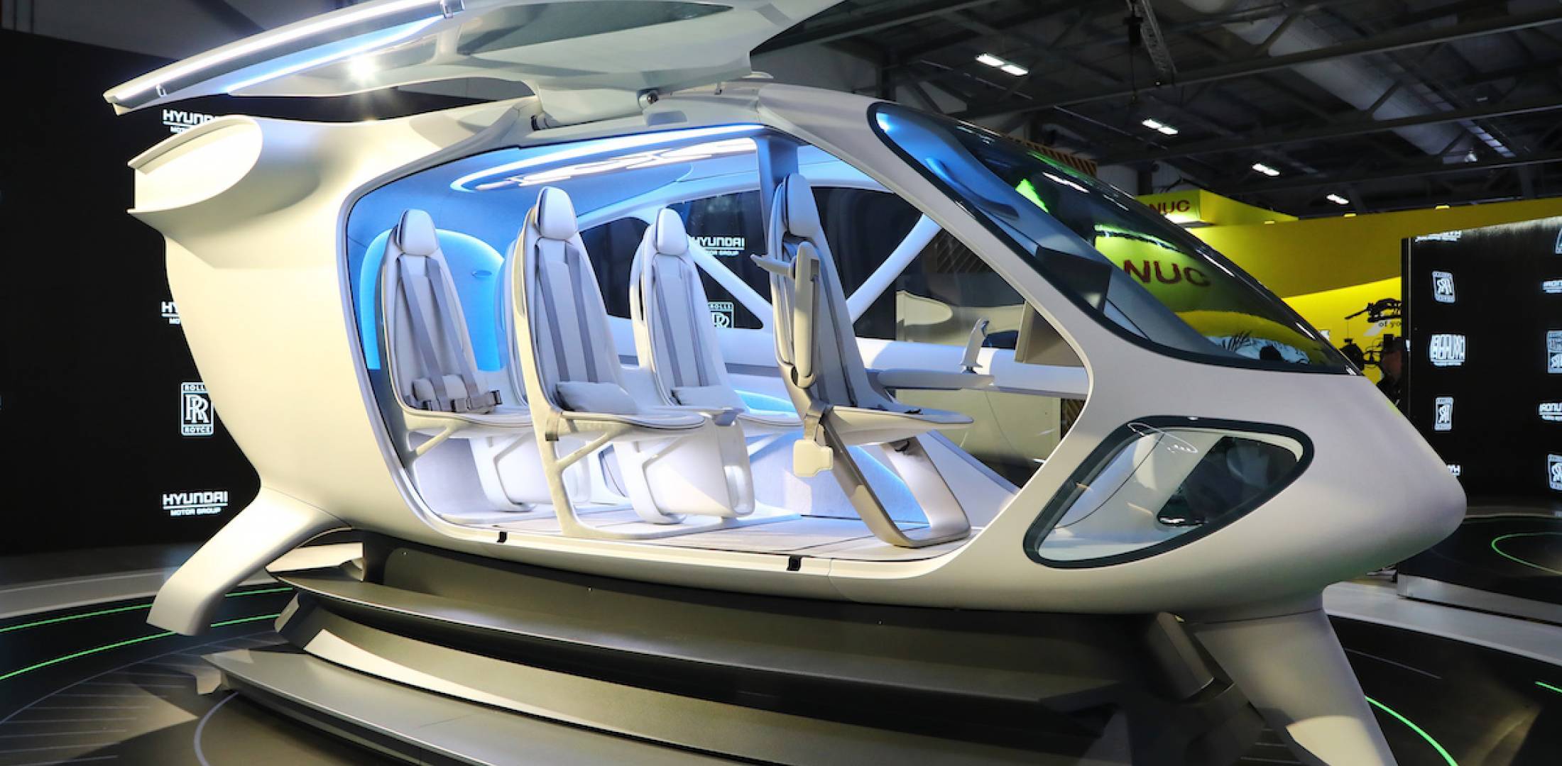 Supernal's SA-1 eVTOL cabin mock-up