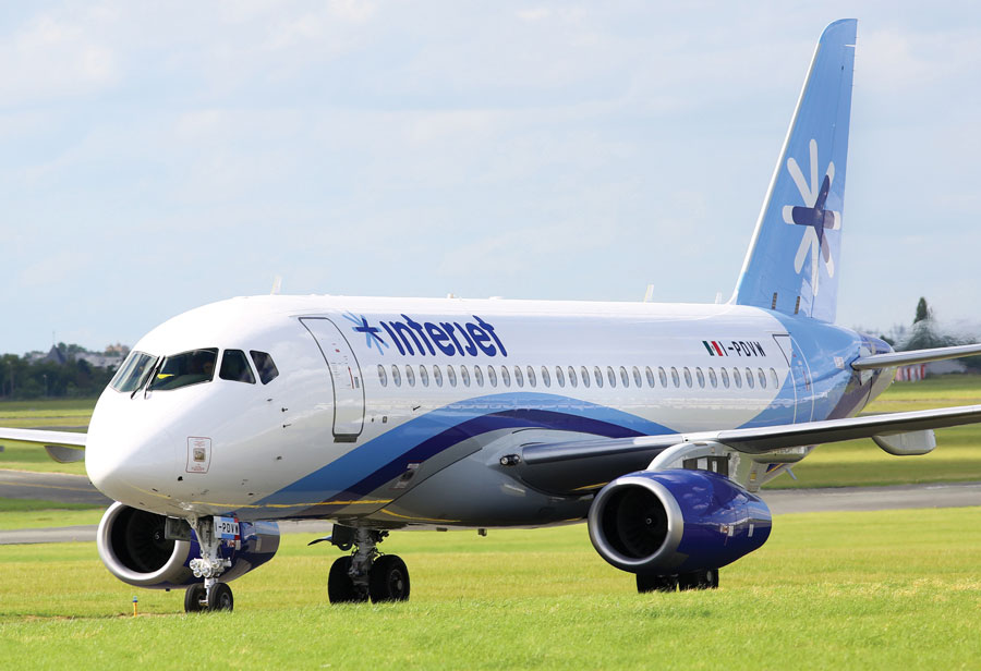 Interjet to bring the Sukhoi Superjet 100 to Miami, will start Houston  service on October 23