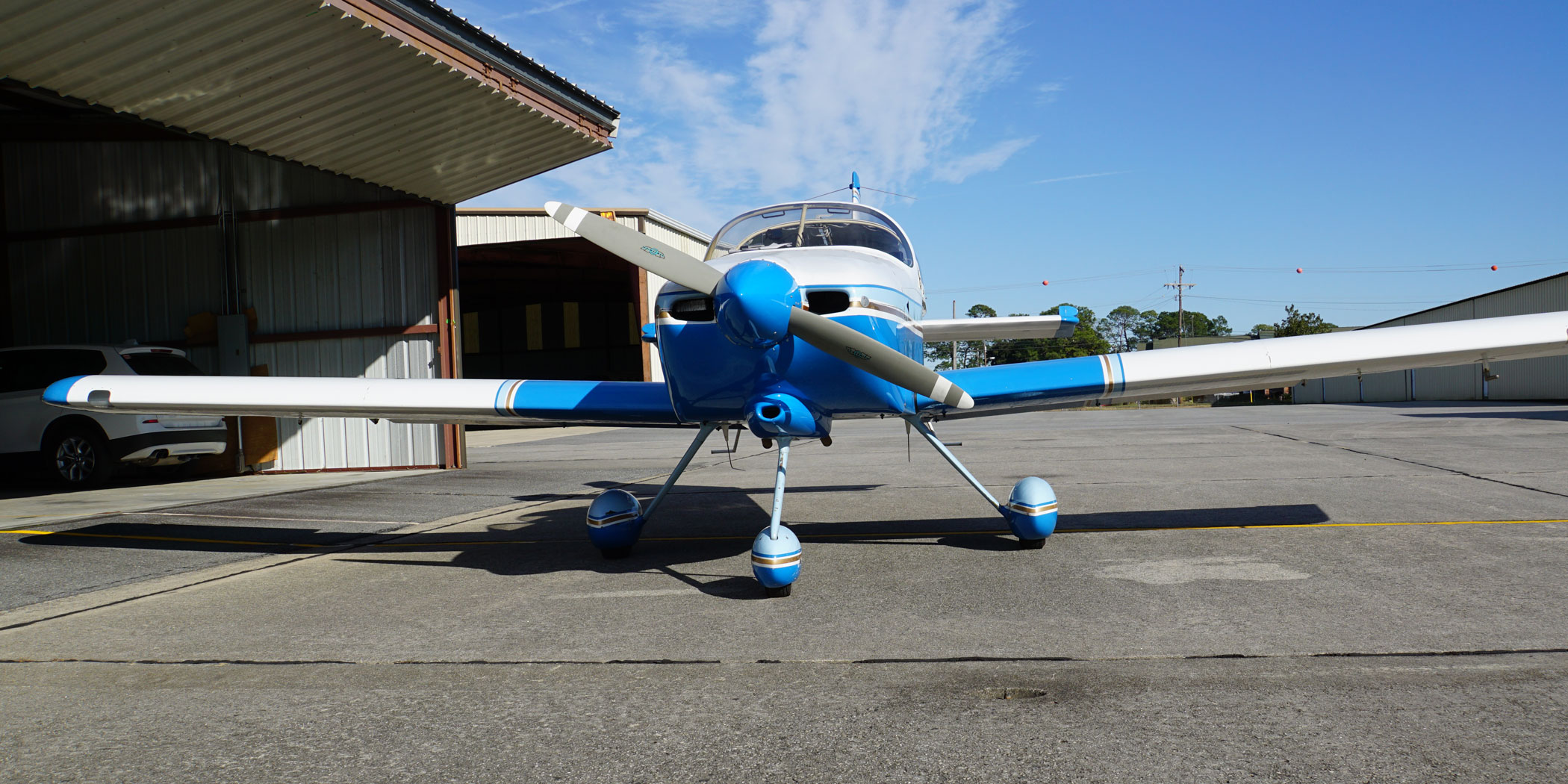 RV-9A experimental on ramp