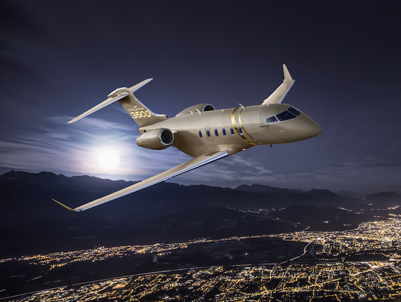 Bombardier Builds on Challenger Family with 3500 Aviation