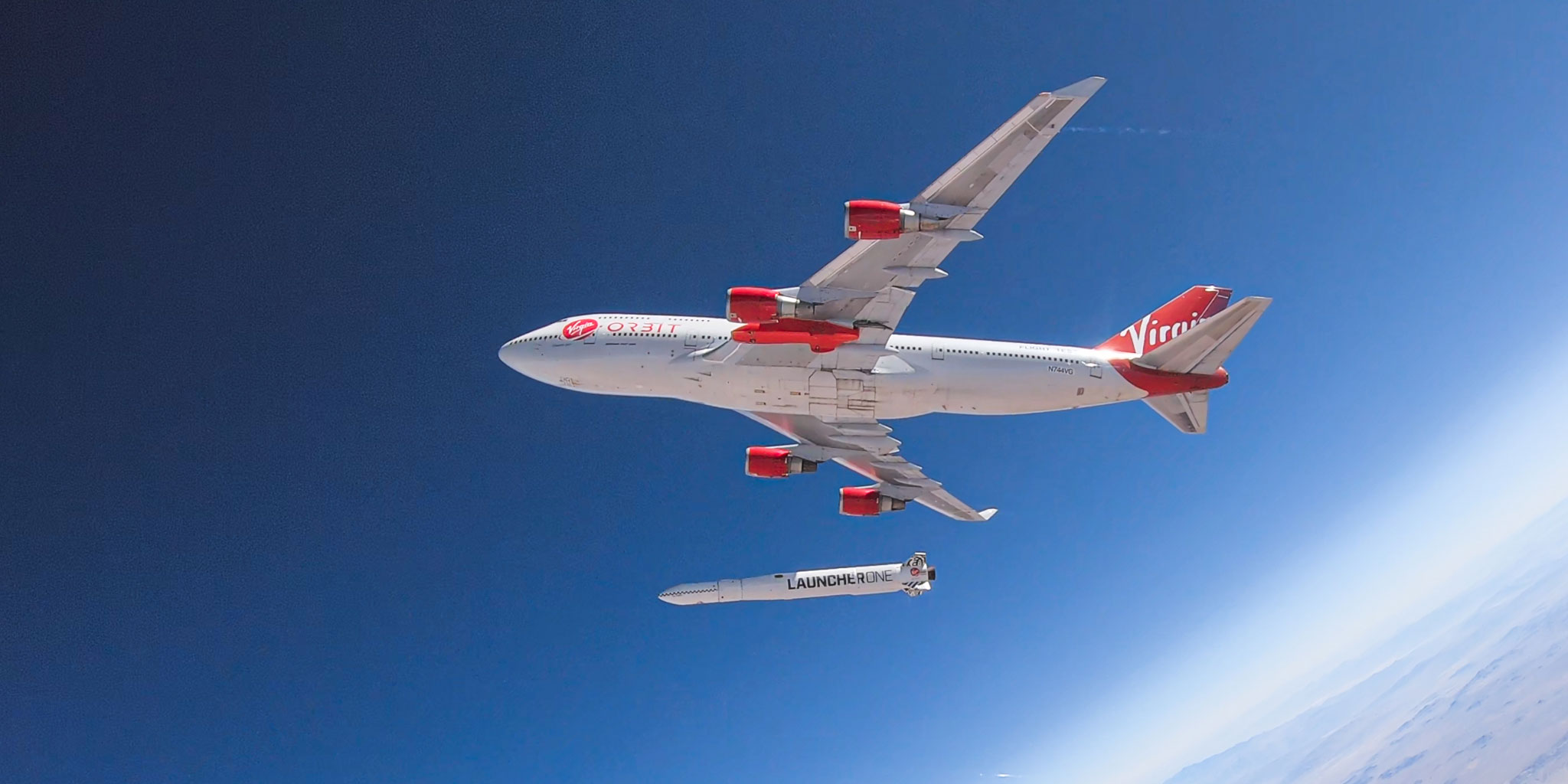 Virgin Orbit drop test